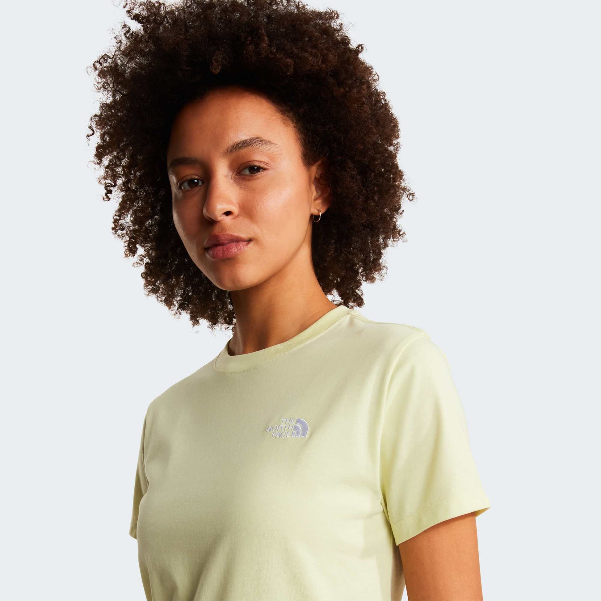 The North Face T-Shirt Evolution Simple Dome Slim Giallo