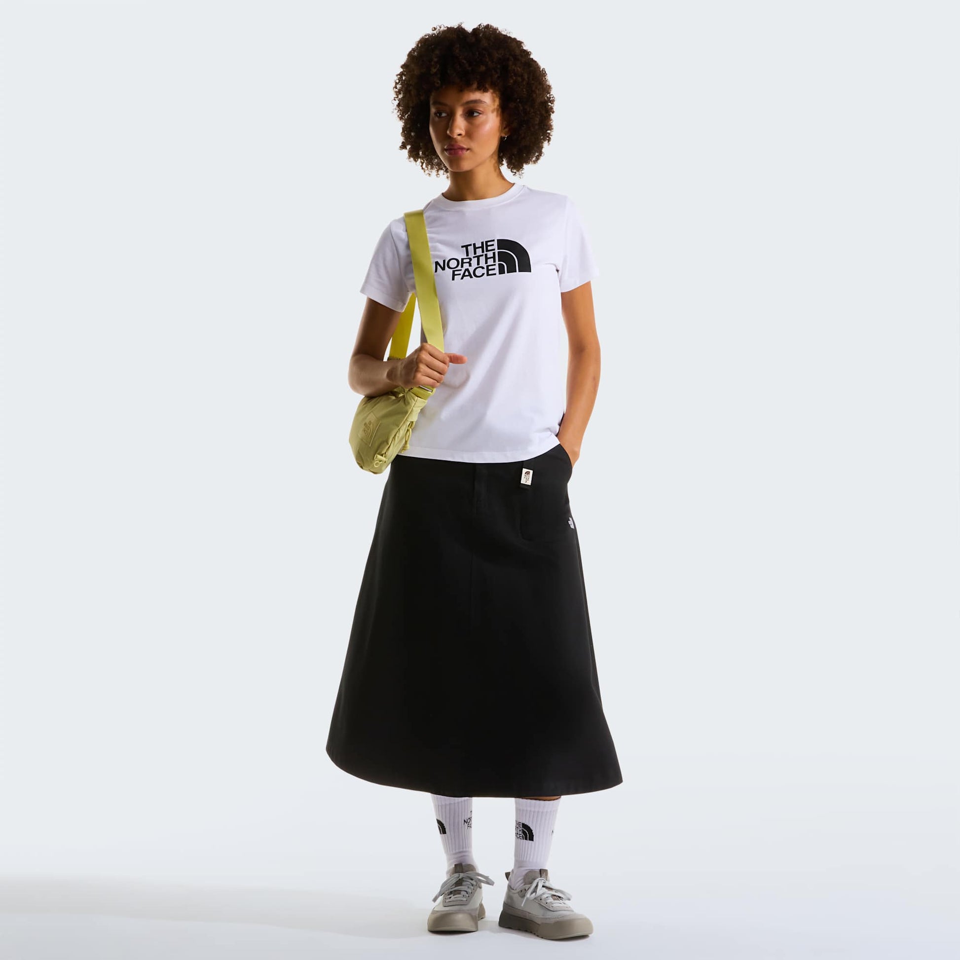 The North Face T-Shirt Evolution Simple Dome Slim Bianco