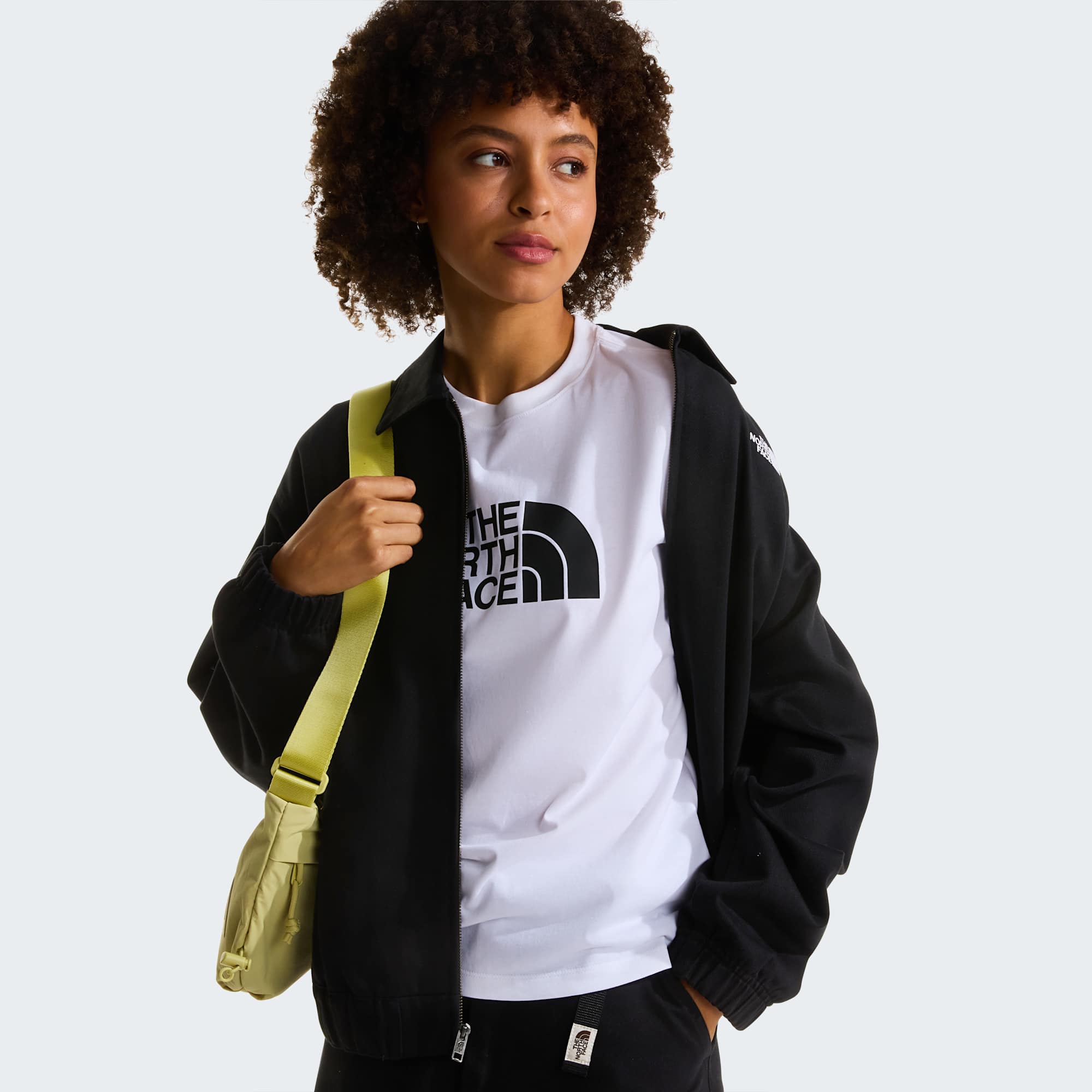 The North Face T-Shirt Evolution Simple Dome Slim Bianco