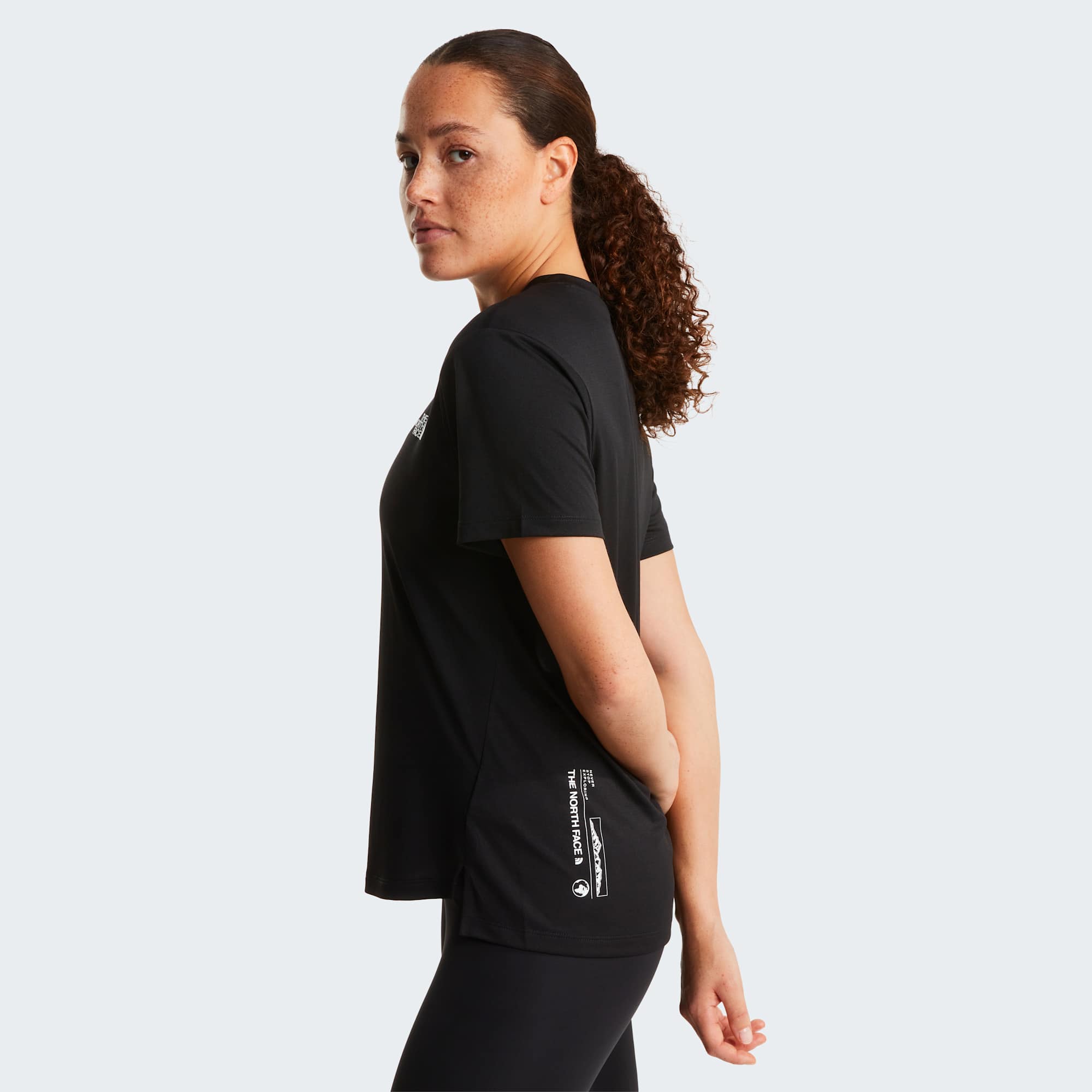 The North Face T-shirt Flex Graphic Nero