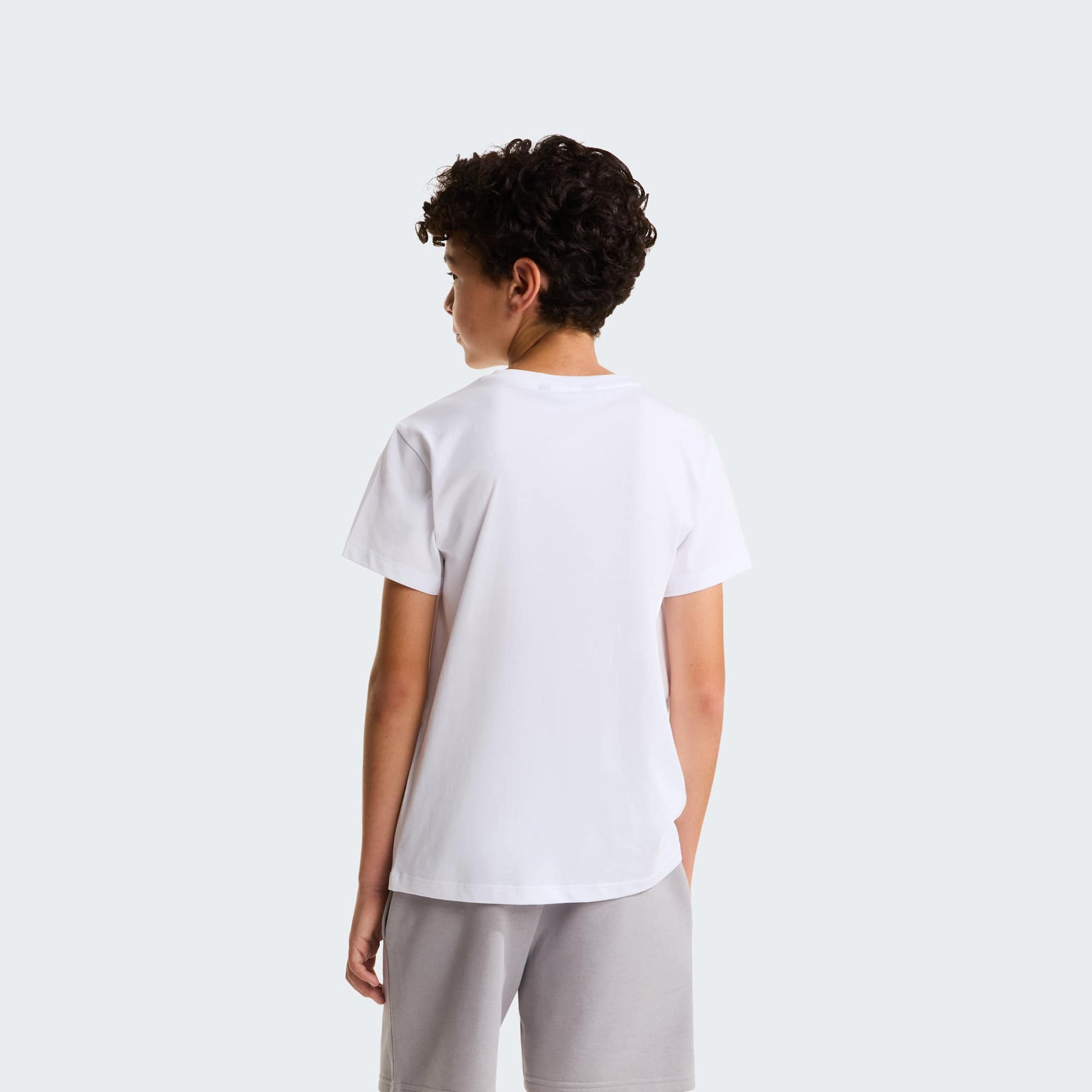 The North Face T-Shirt Liquid Logo Regular Bianco