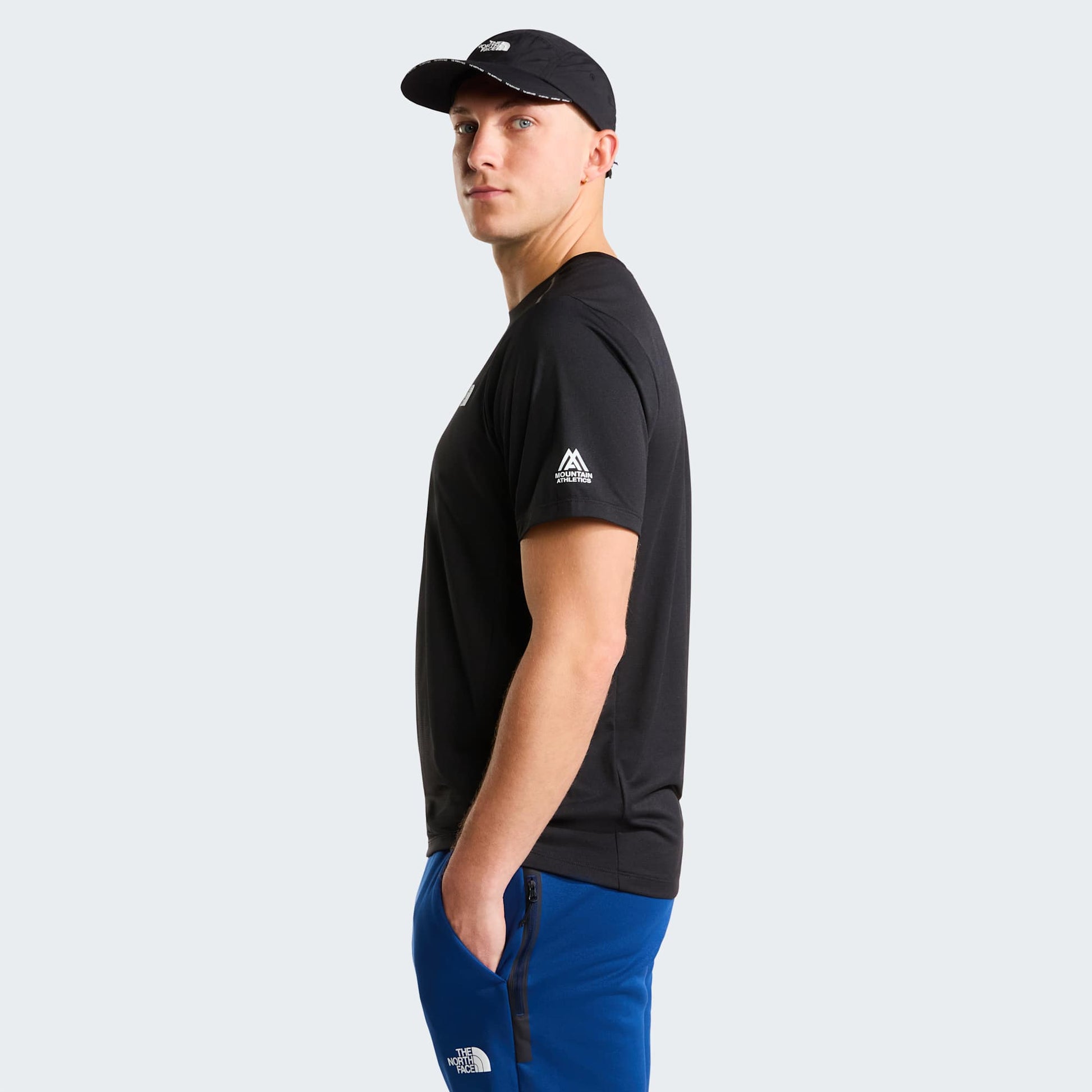 The North Face T-shirt Mountain Athletics Tape Nero