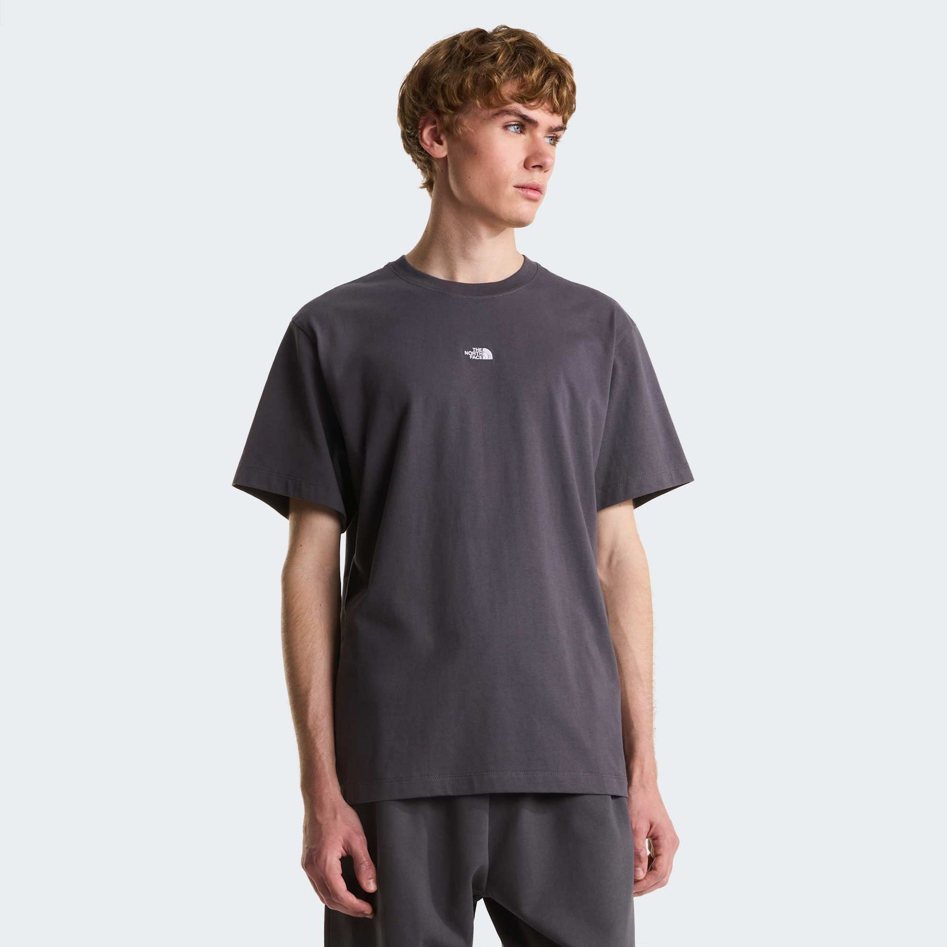 The North Face T-Shirt Relaxed Fit Essential Grigio