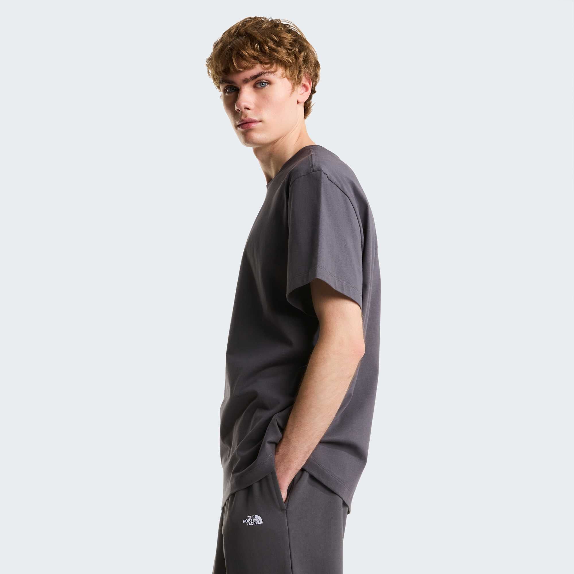 The North Face T-Shirt Relaxed Fit Essential Grigio