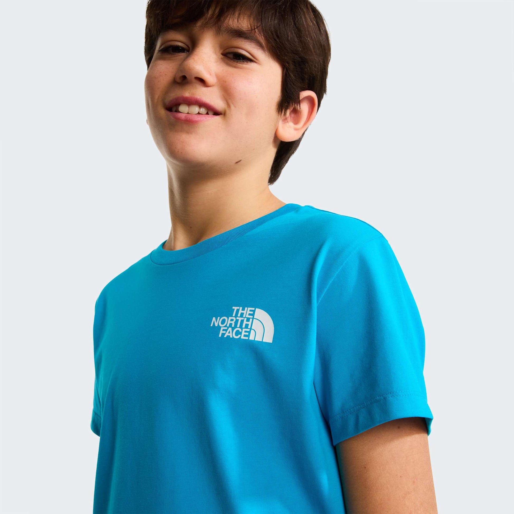 The North Face T-Shirt Simple Dome Blu