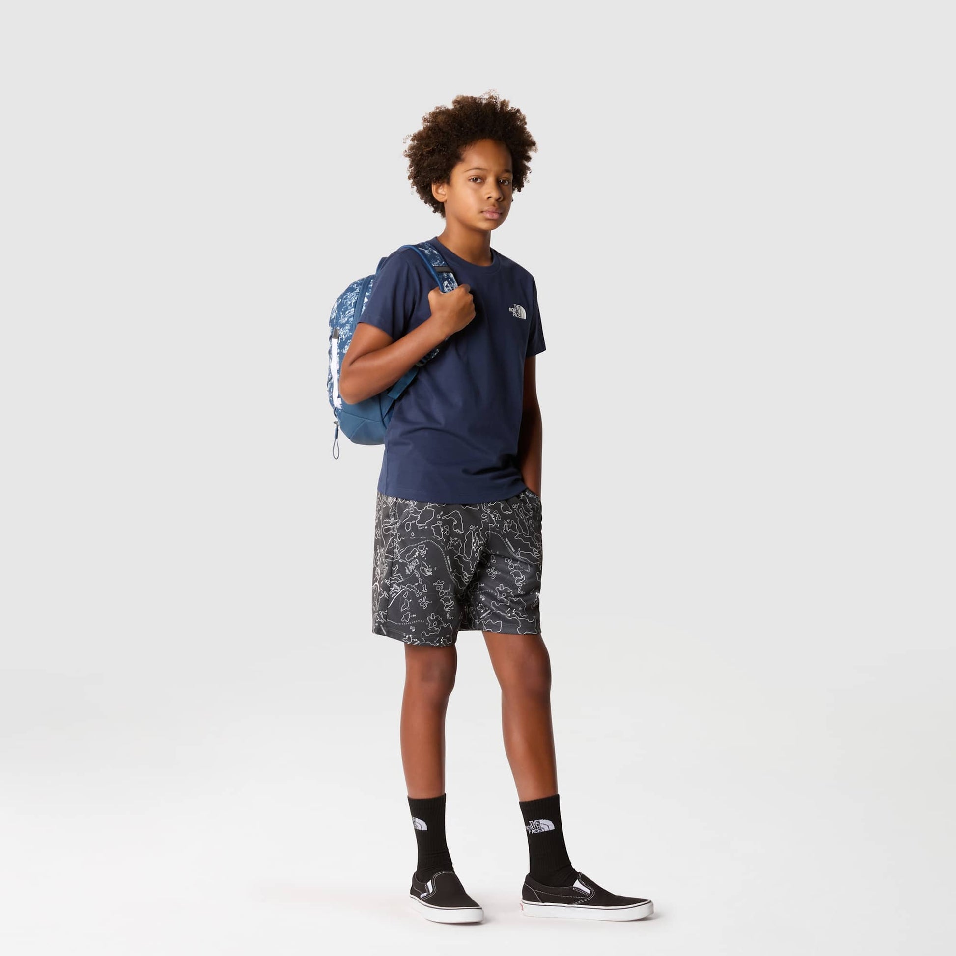 The North Face T-Shirt Simple Dome Blu