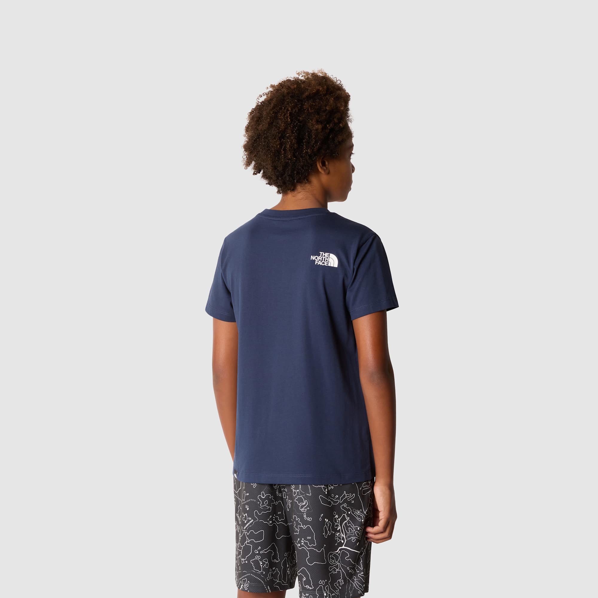 The North Face T-Shirt Simple Dome Blu