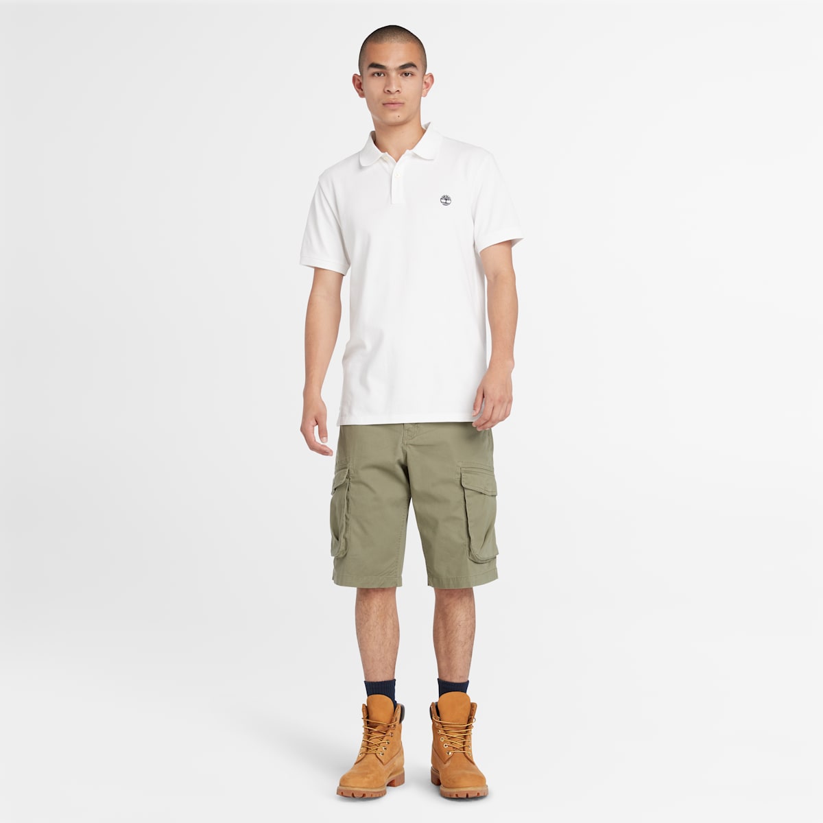 Timberland Polo Timberland Bianco