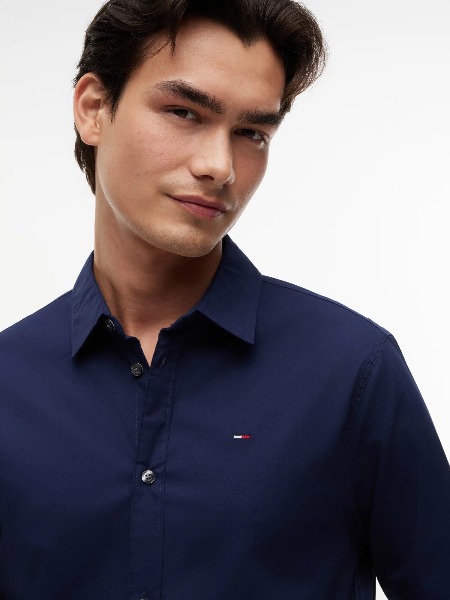 Camicia Original Stretch Slim - Black Iris
