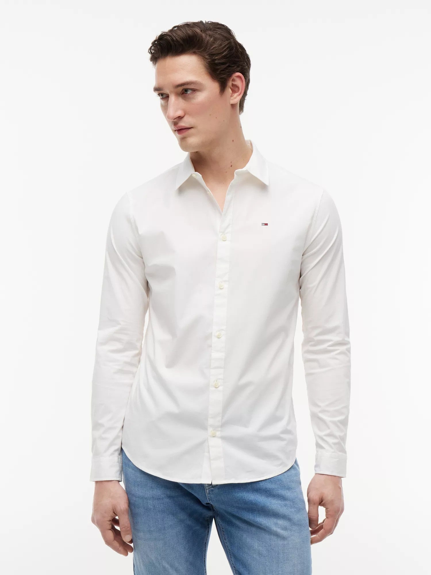 Camicia Original Stretch Slim - Classic White