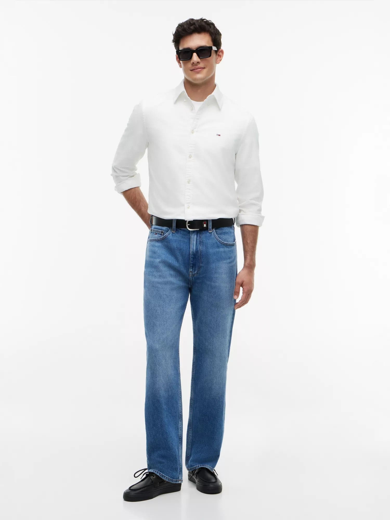 Camicia Regular Oxford - Ecru