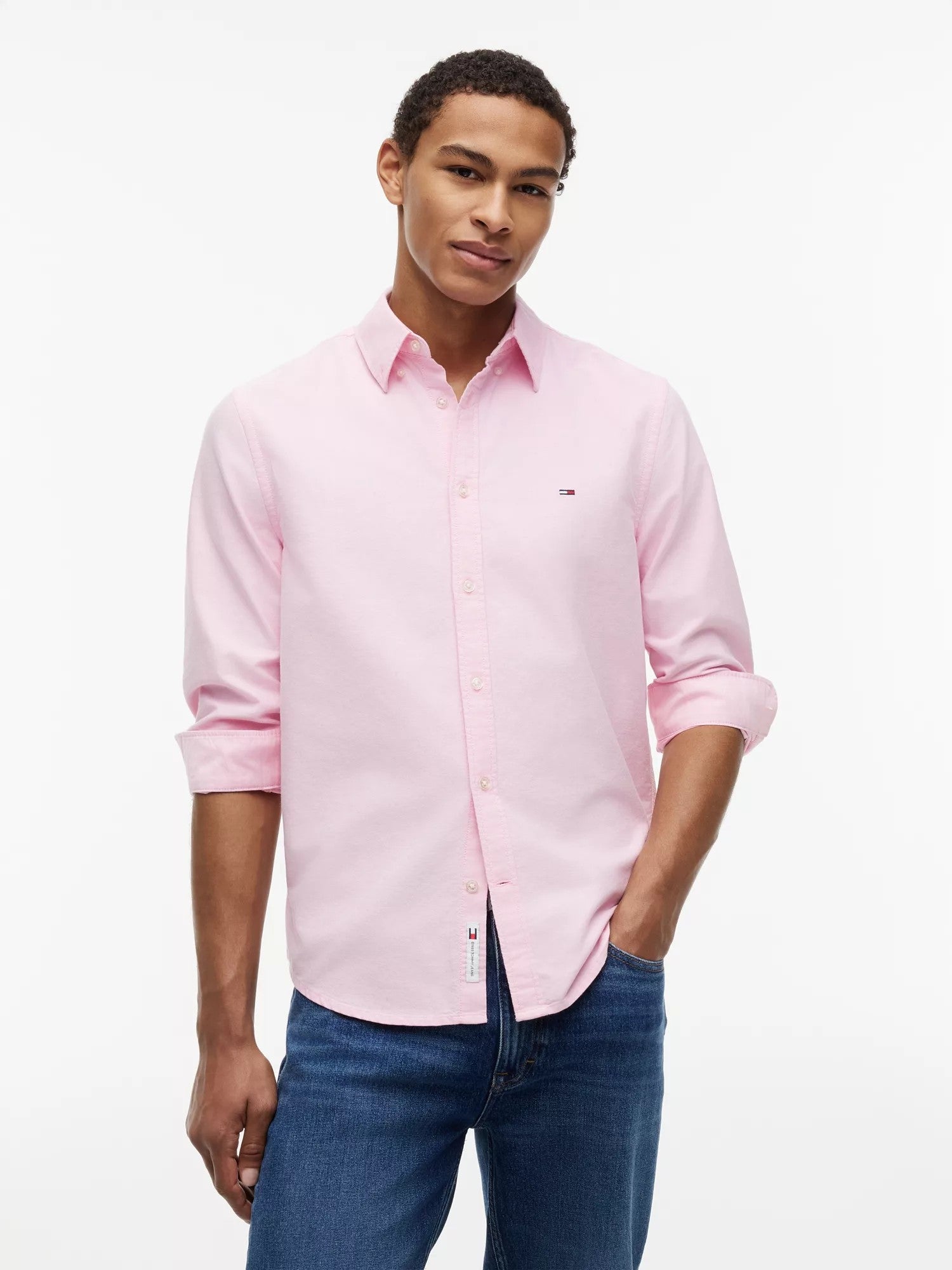 Camicia Regular Oxford - Pink Daisy