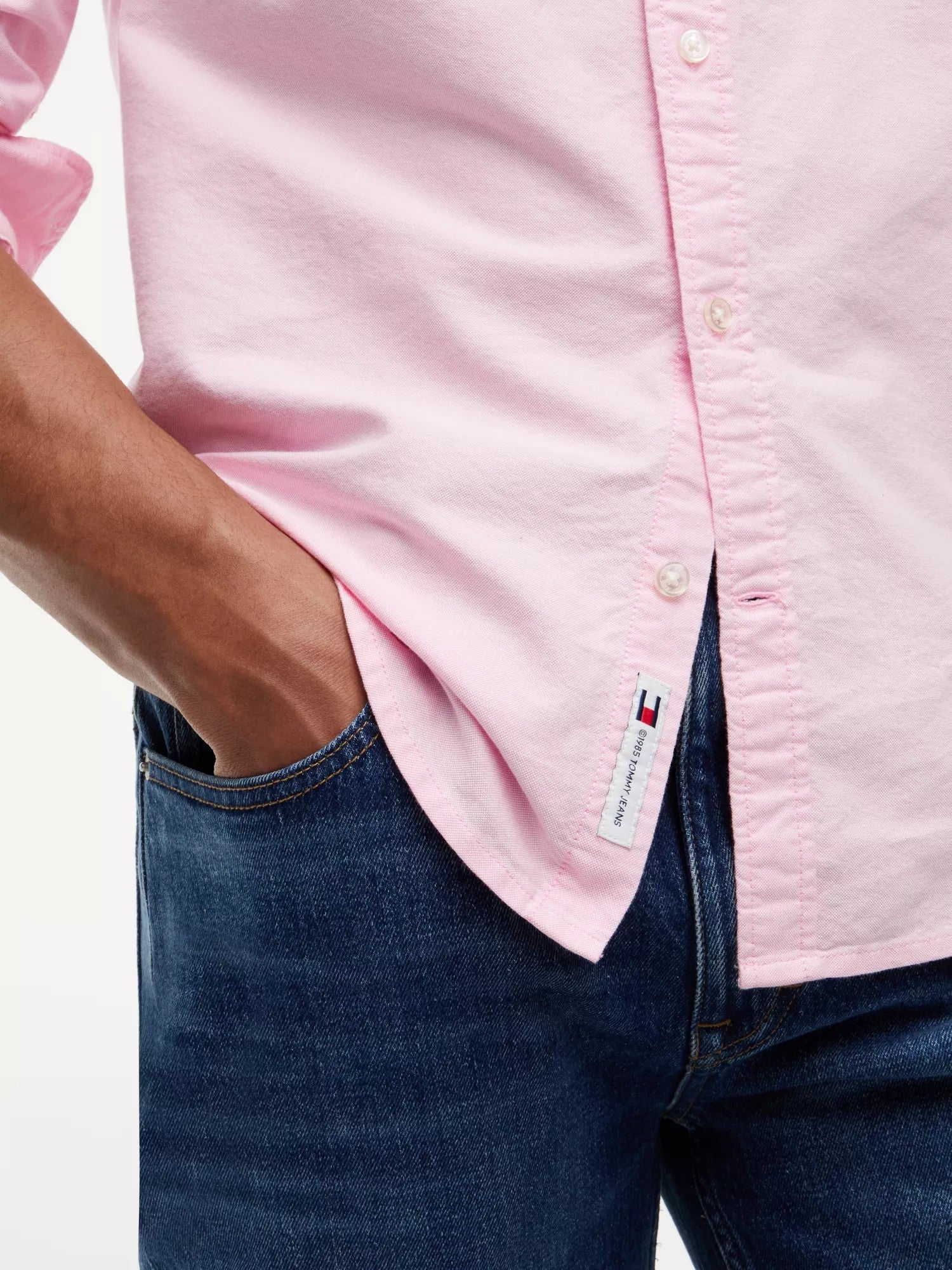 Camicia Regular Oxford - Pink Daisy