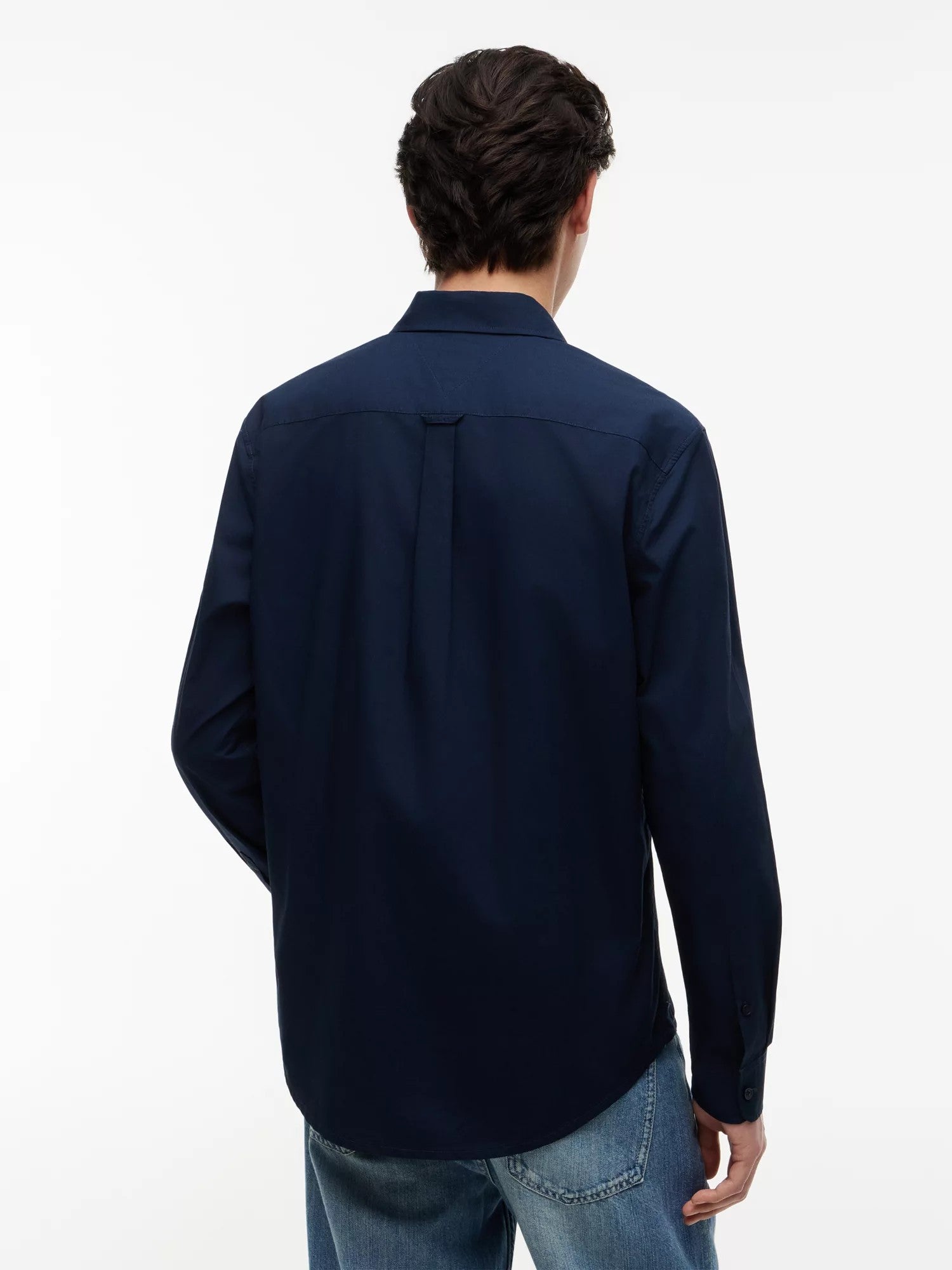 Camicia Regular Poplin - Dark Blue