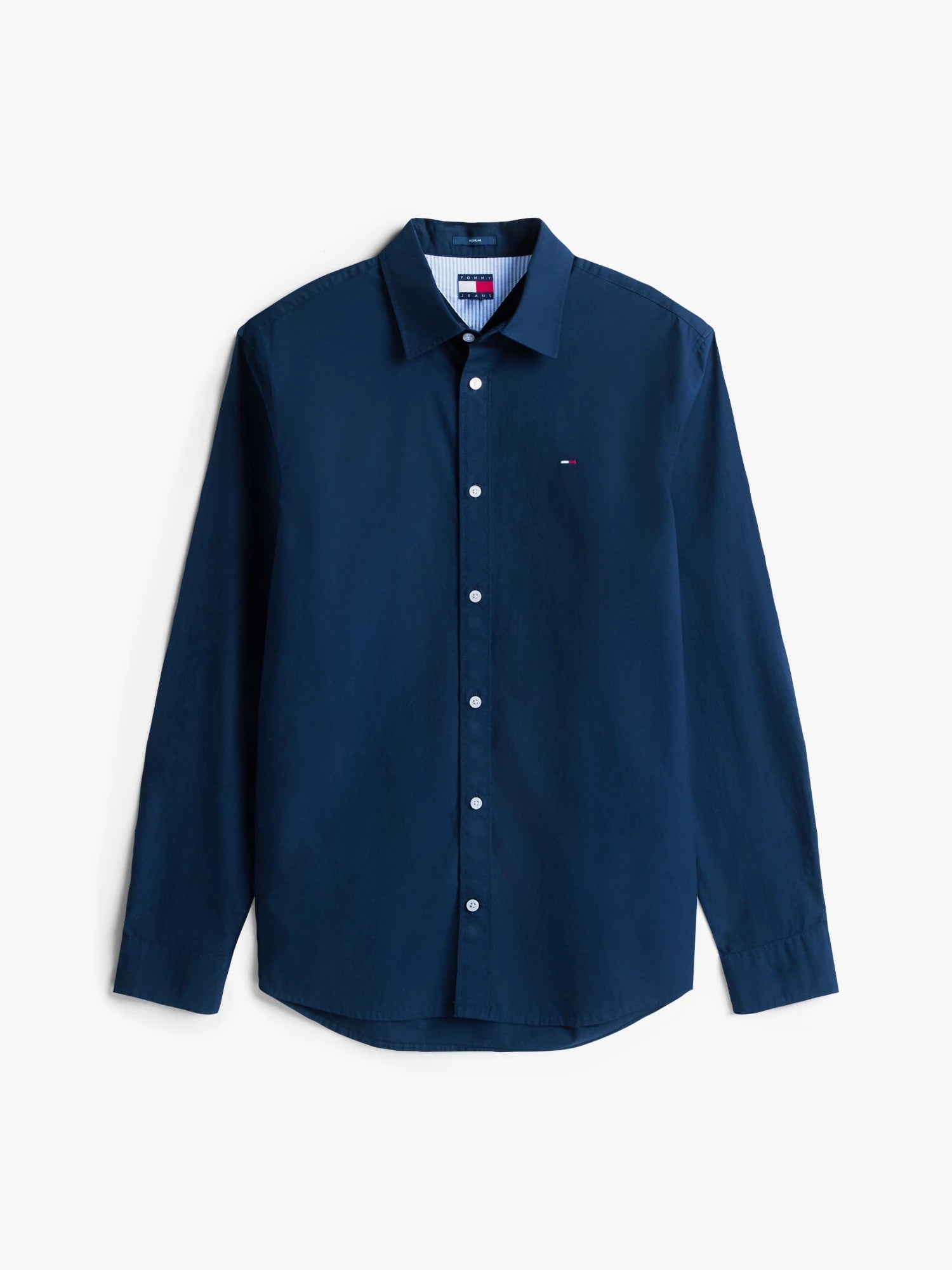 Camicia Regular Poplin - Dark Blue