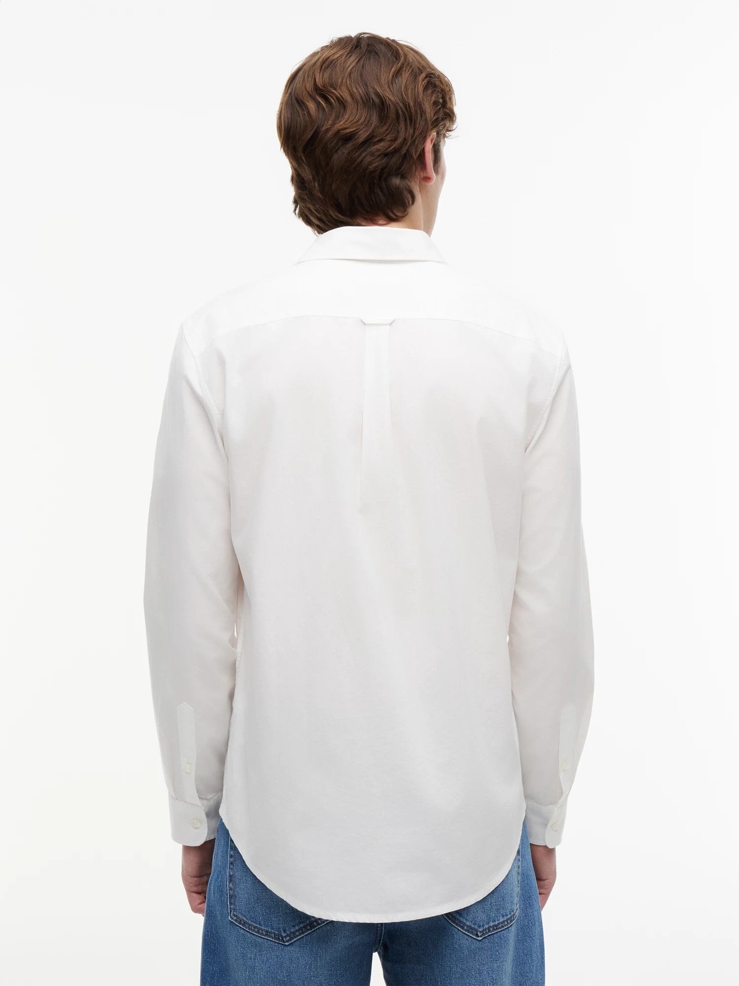 Camicia Regular Poplin - Ecru
