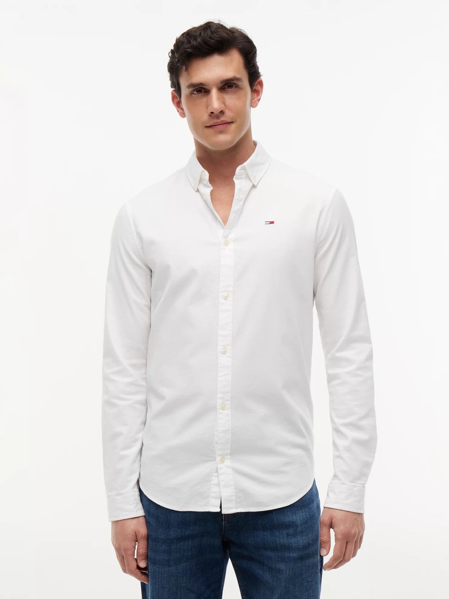 Camicia Slim Stretch - White