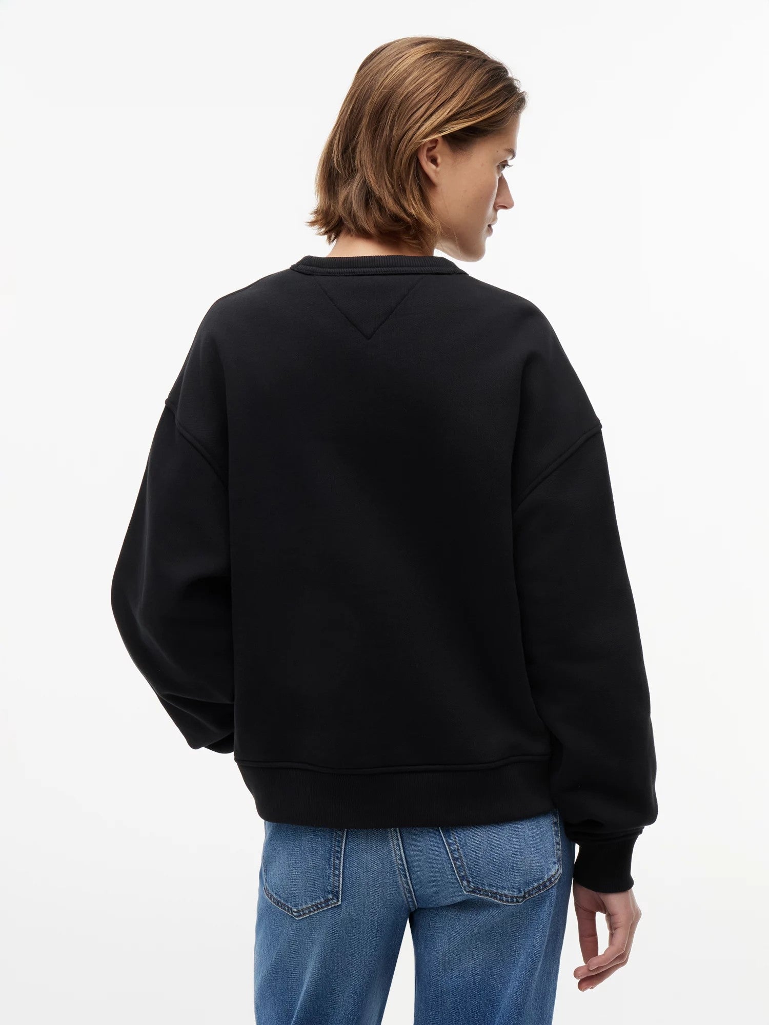 Felpa Boxy Badge - Black