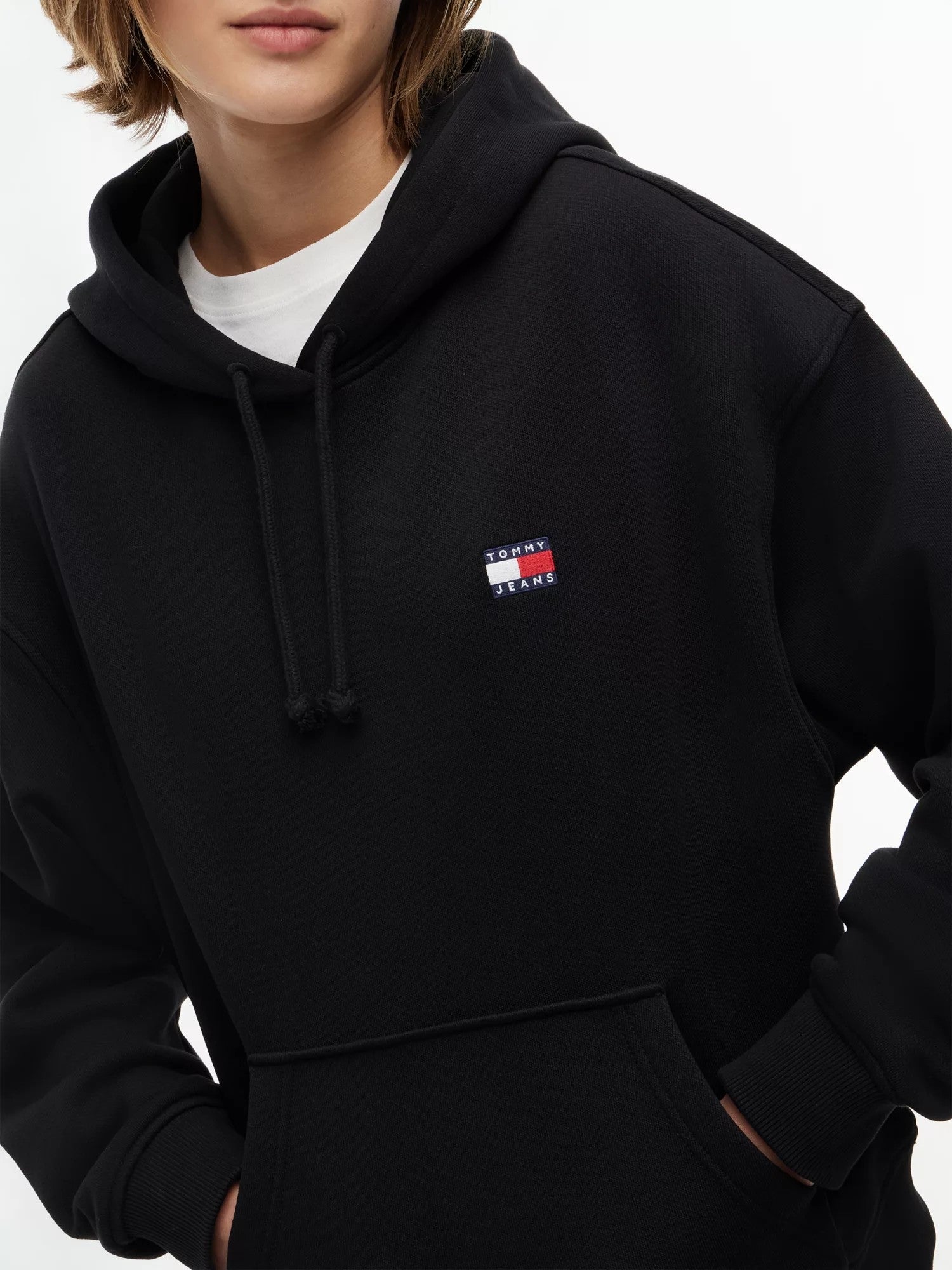 Felpa Boxy Badge - Black