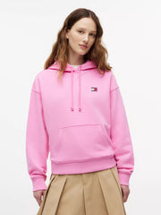 Felpa Boxy Badge - Pink Daisy