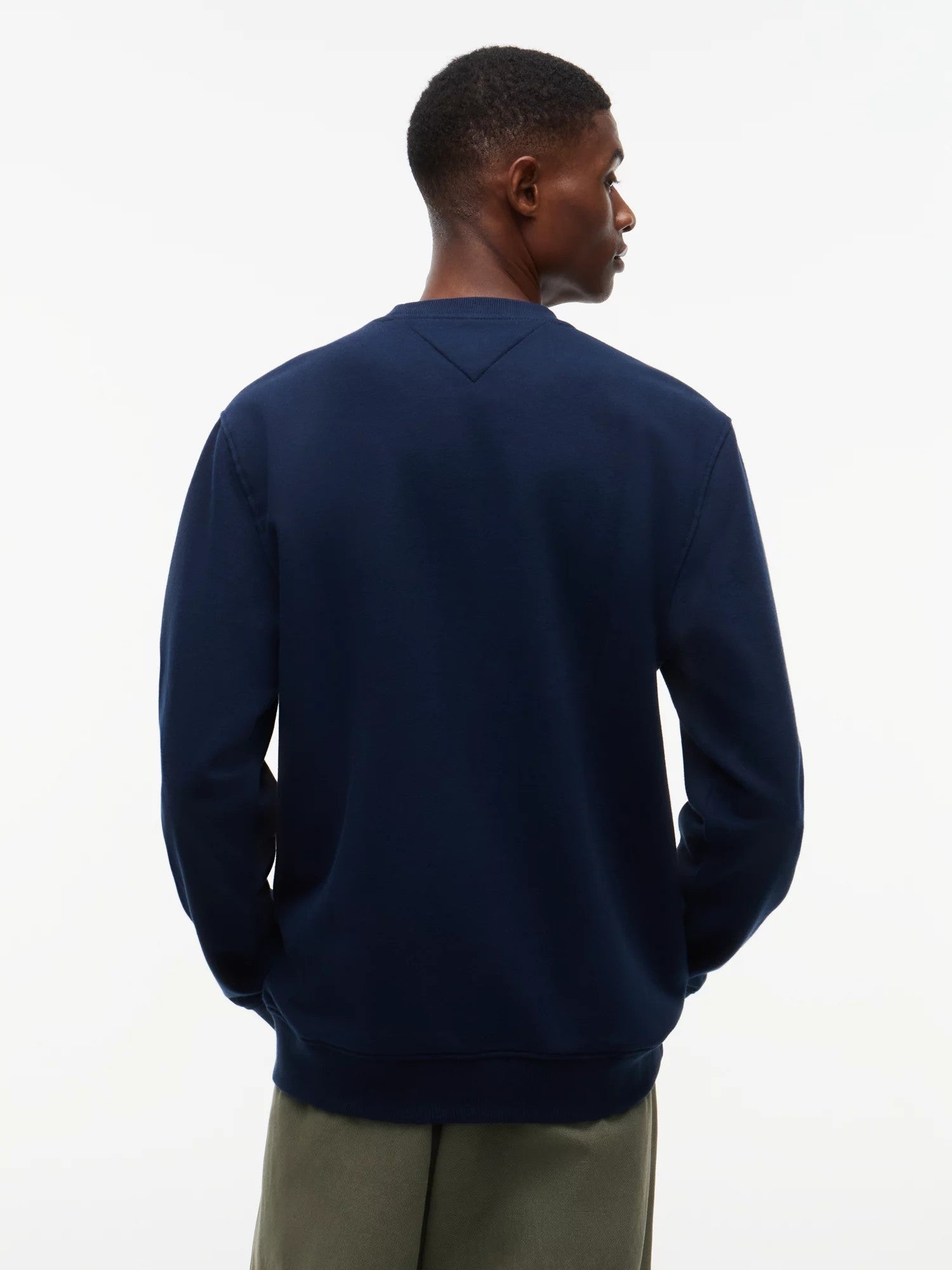 Felpa Linear Logo - Dark Blue