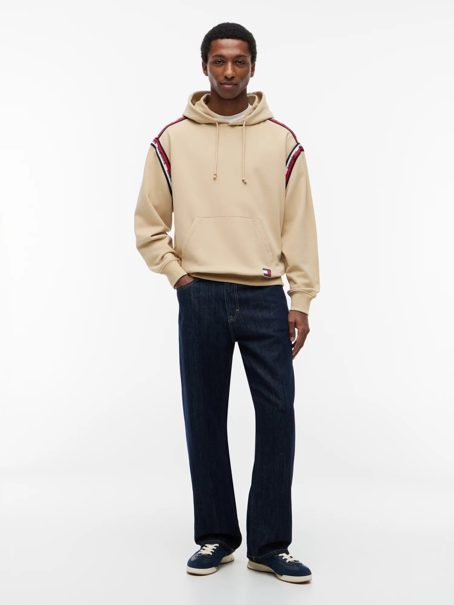 Felpa Monogram Hooded - Gentle Gold
