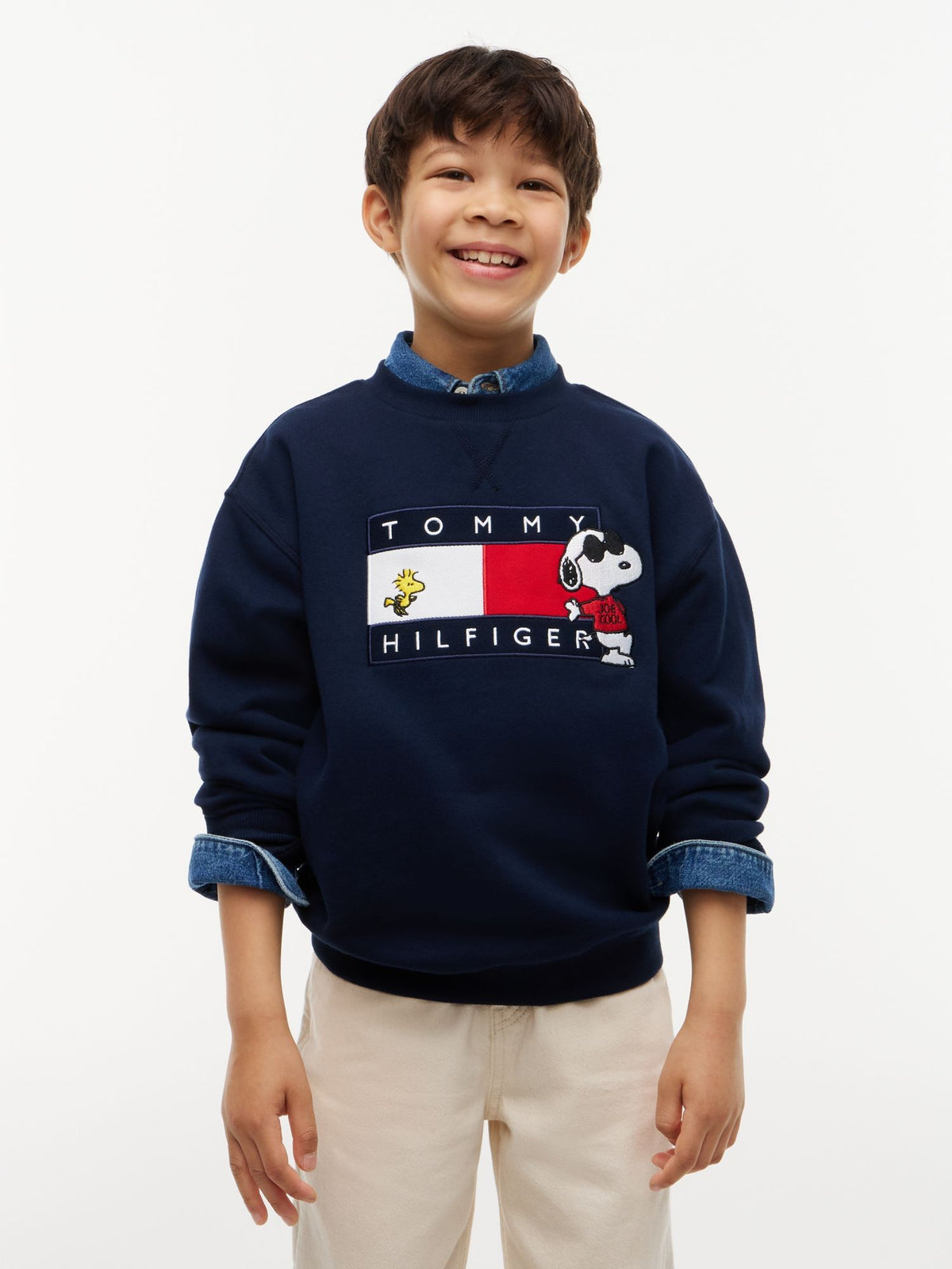 Felpa Peanuts - Dark Night Navy
