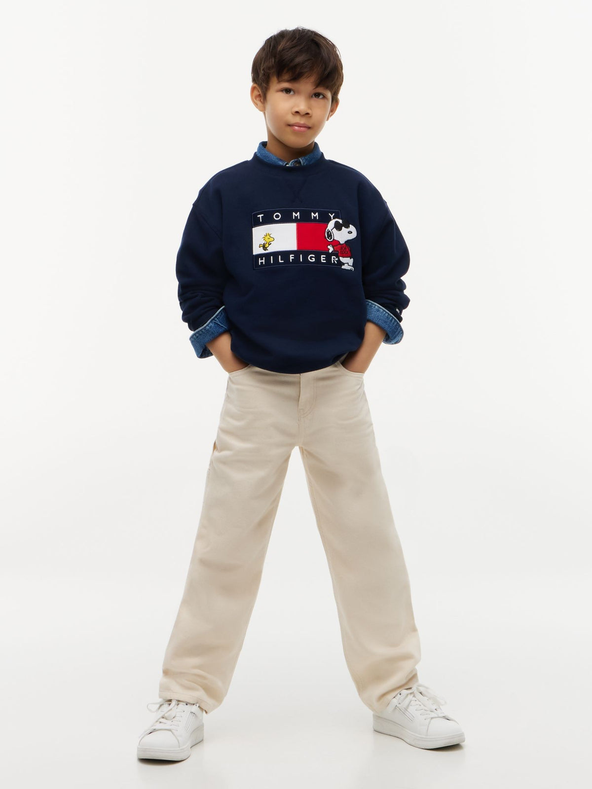 Felpa Peanuts - Dark Night Navy