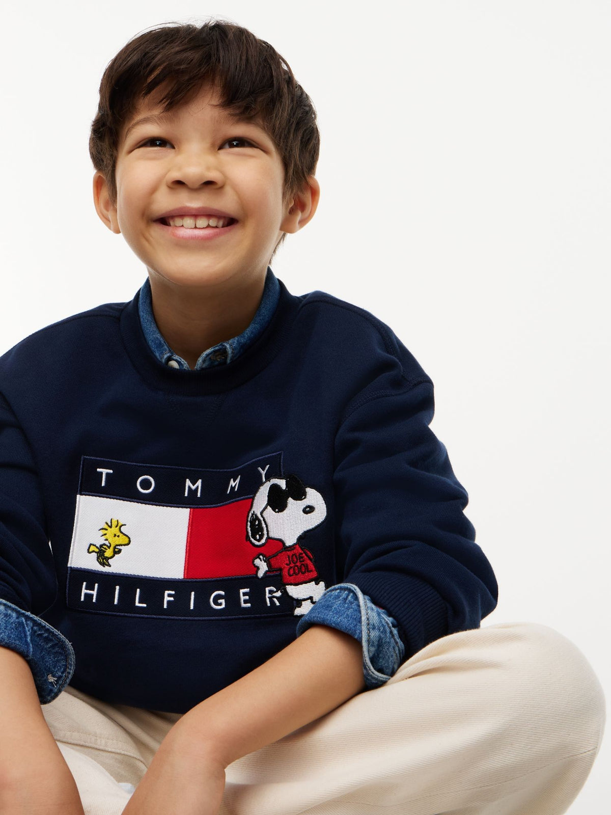 Felpa Peanuts - Dark Night Navy