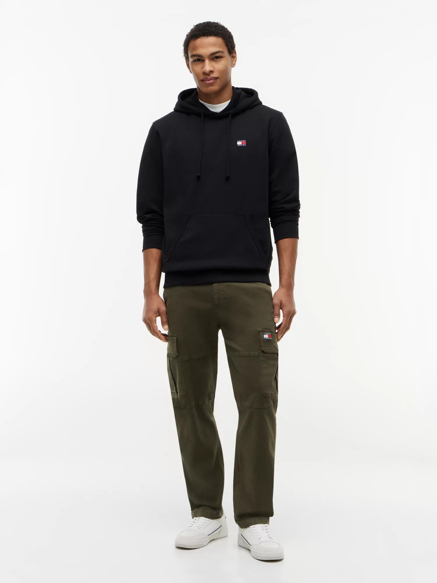 Felpa Regular Badge - Black