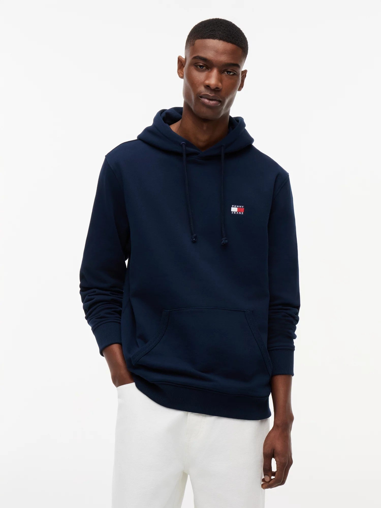 Felpa Regular Badge - Dark Night Navy