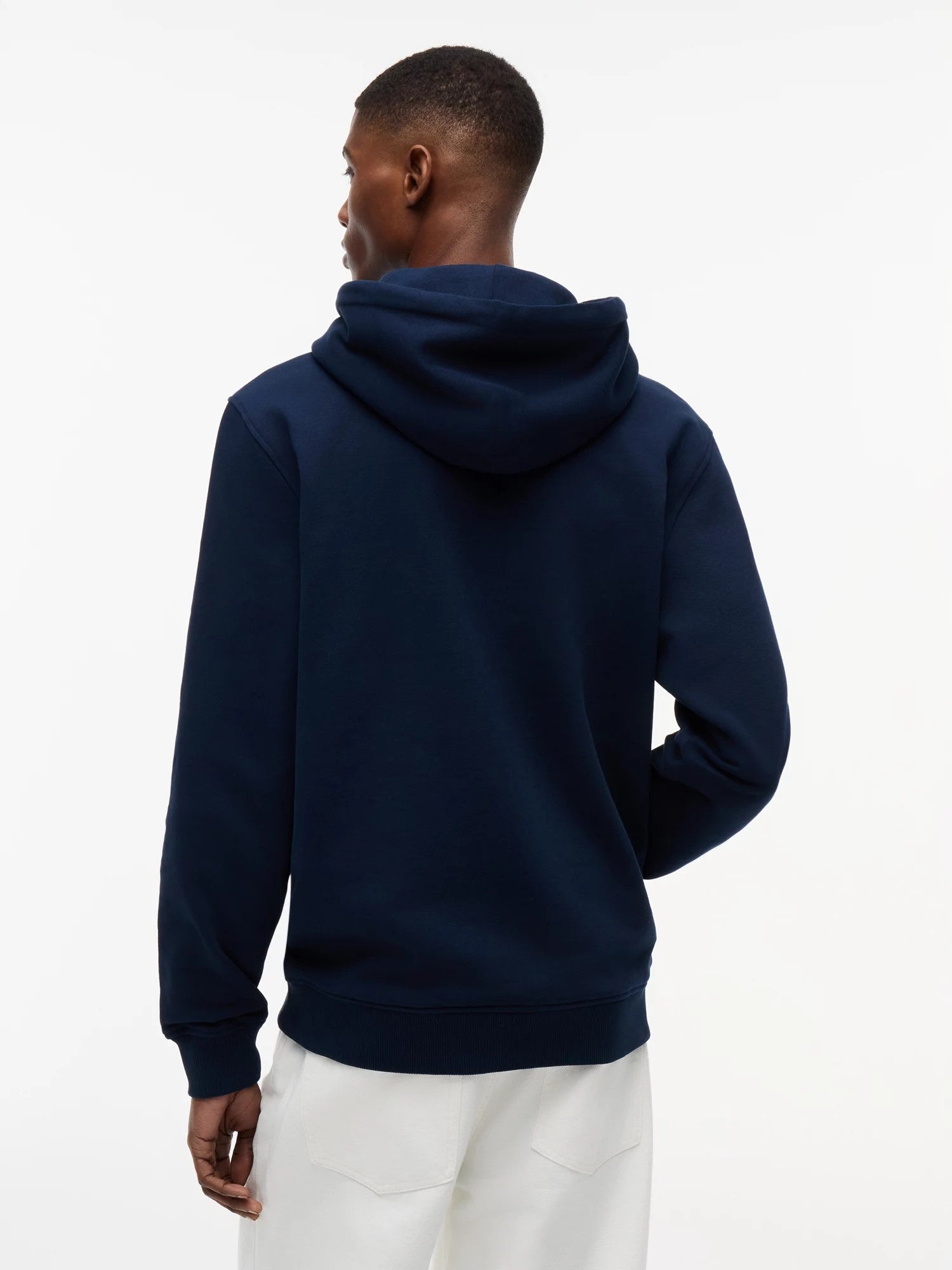 Felpa Regular Badge - Dark Night Navy