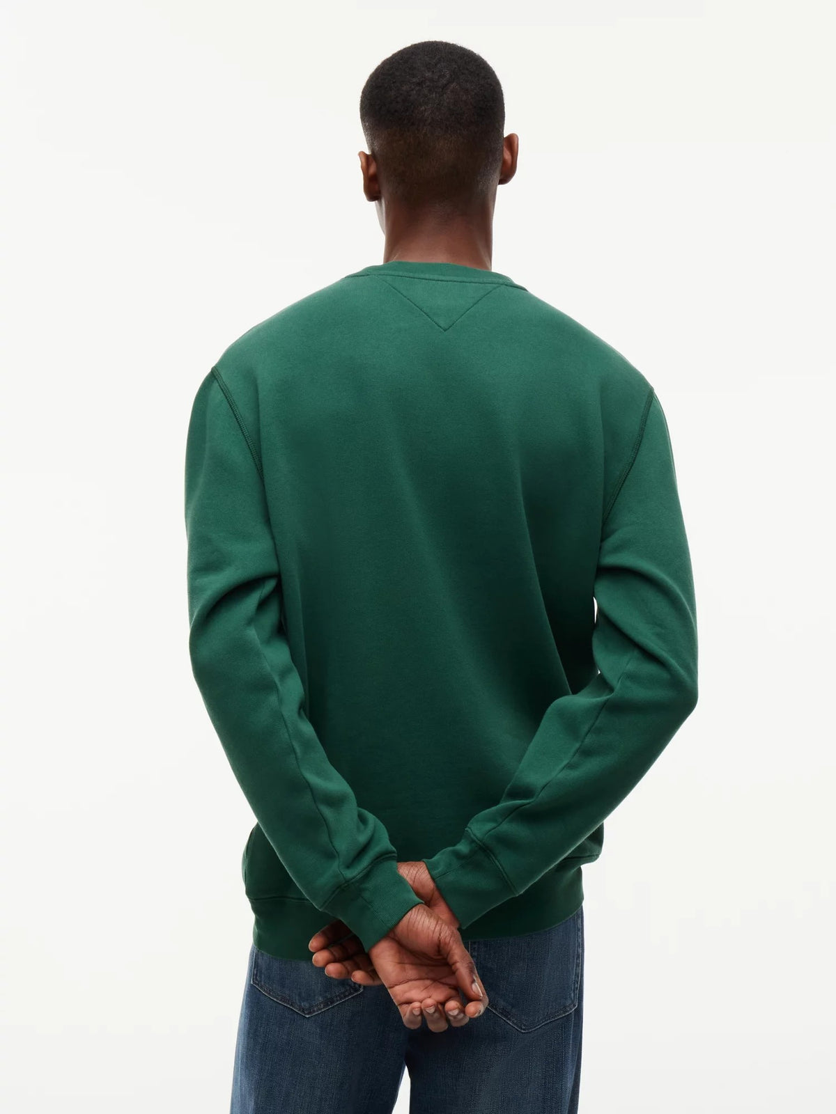 Felpa Regular Badge - Velvet Green