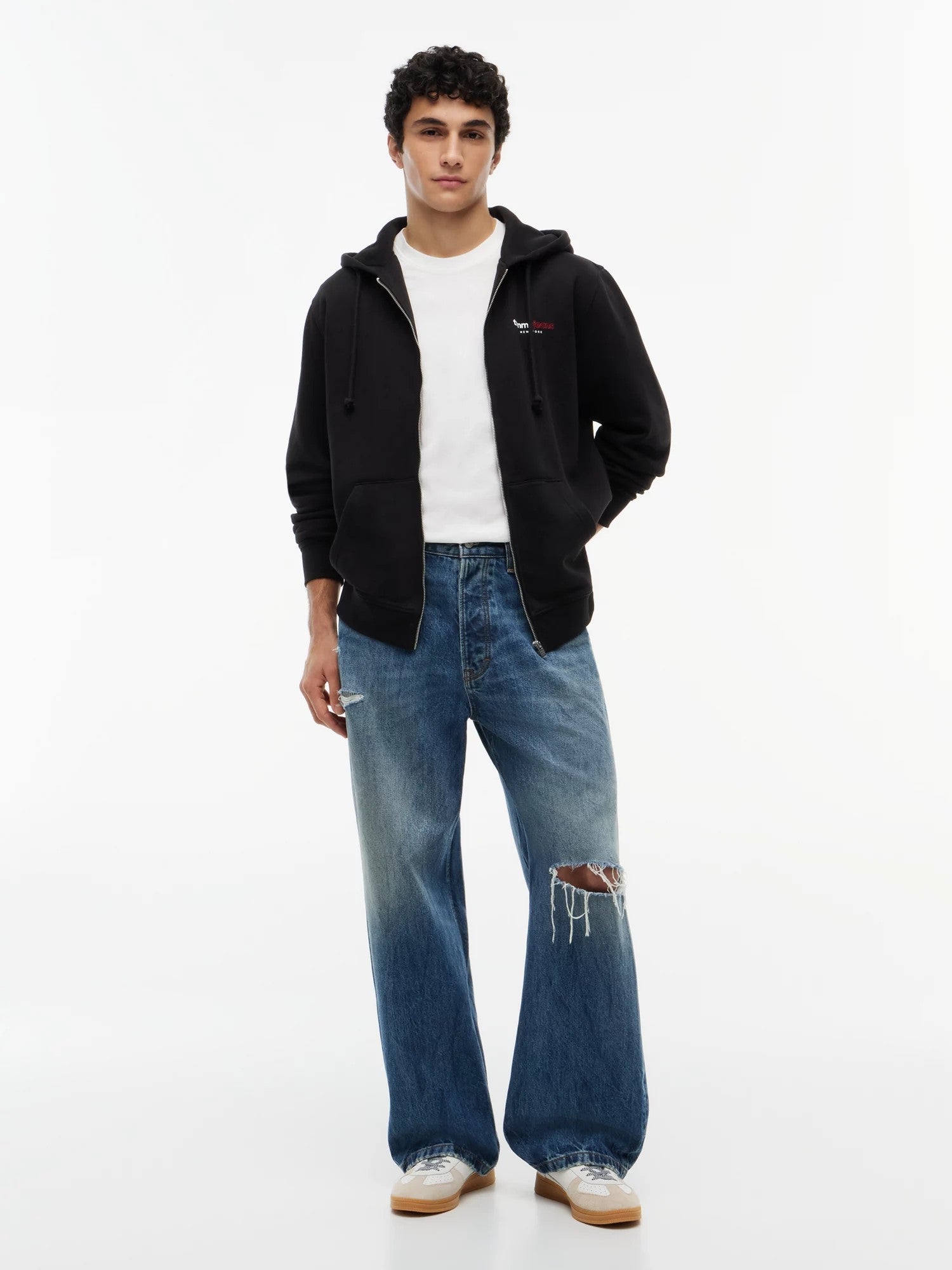 Felpa Regular DNA Backprint - Black
