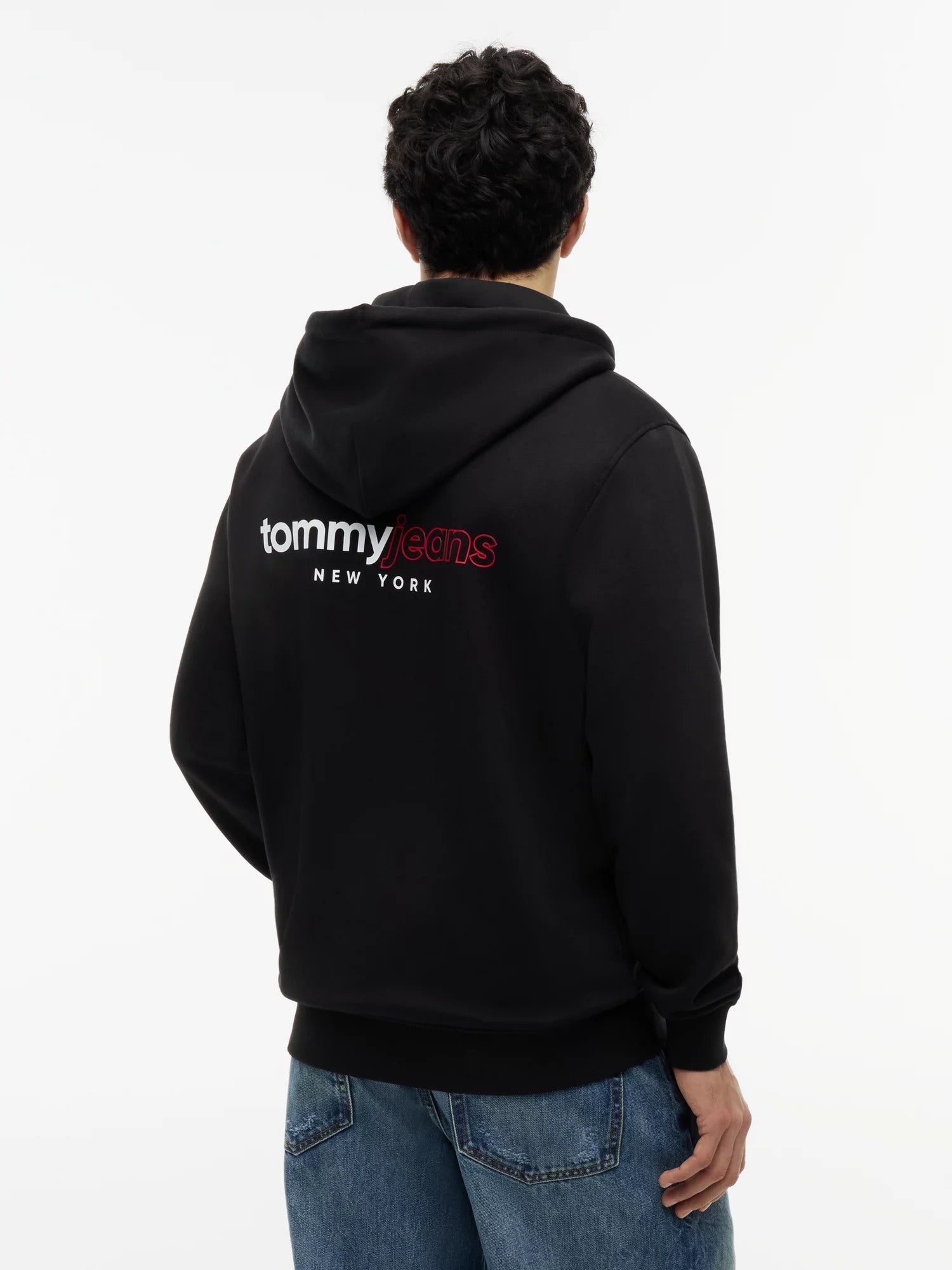 Felpa Regular DNA Backprint - Black