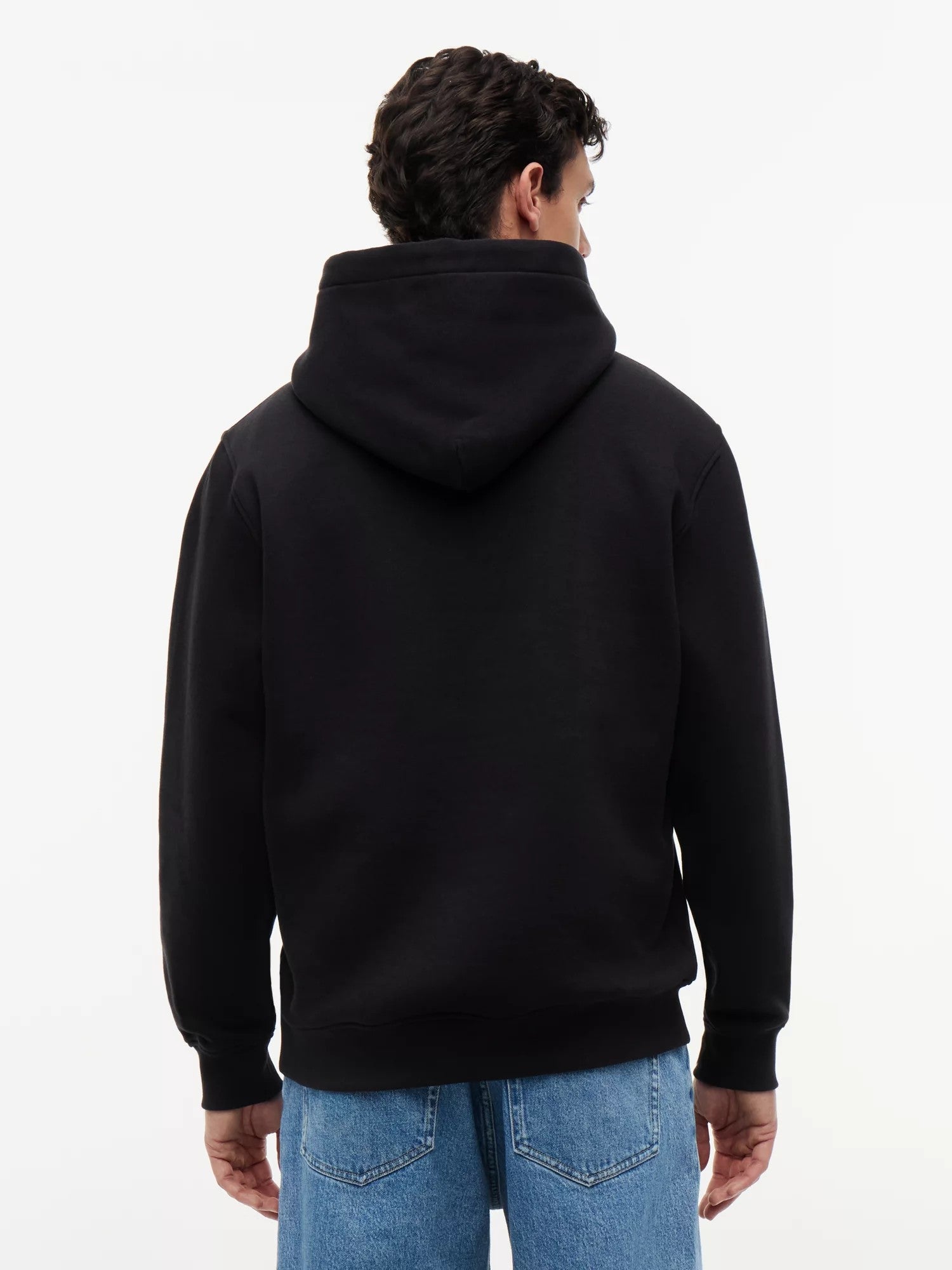 Felpa Regular Essential Flag - Black