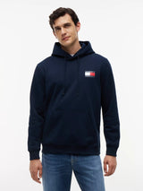 Felpa Regular Essential Flag - Dark Blue