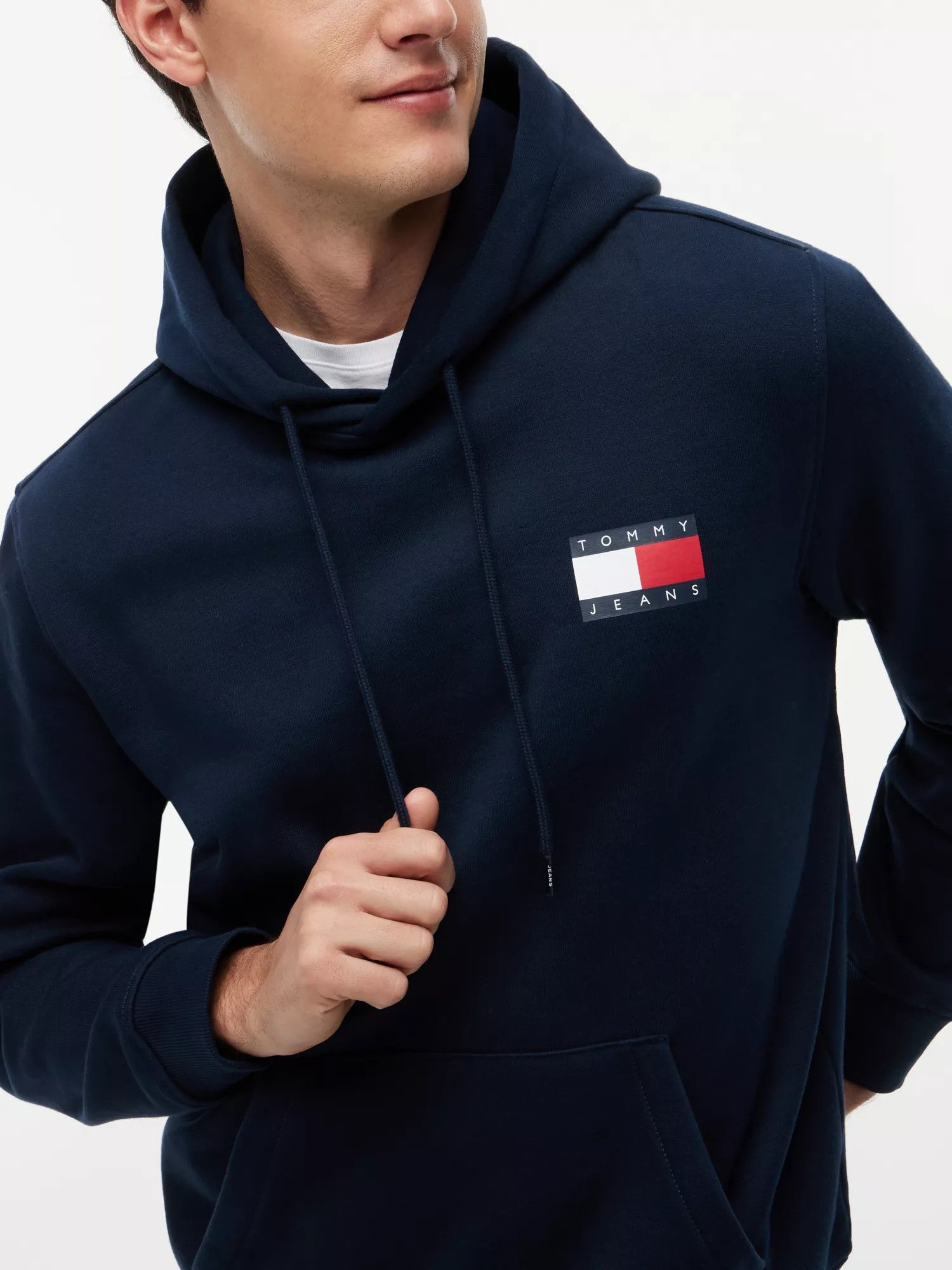 Felpa Regular Essential Flag - Dark Blue