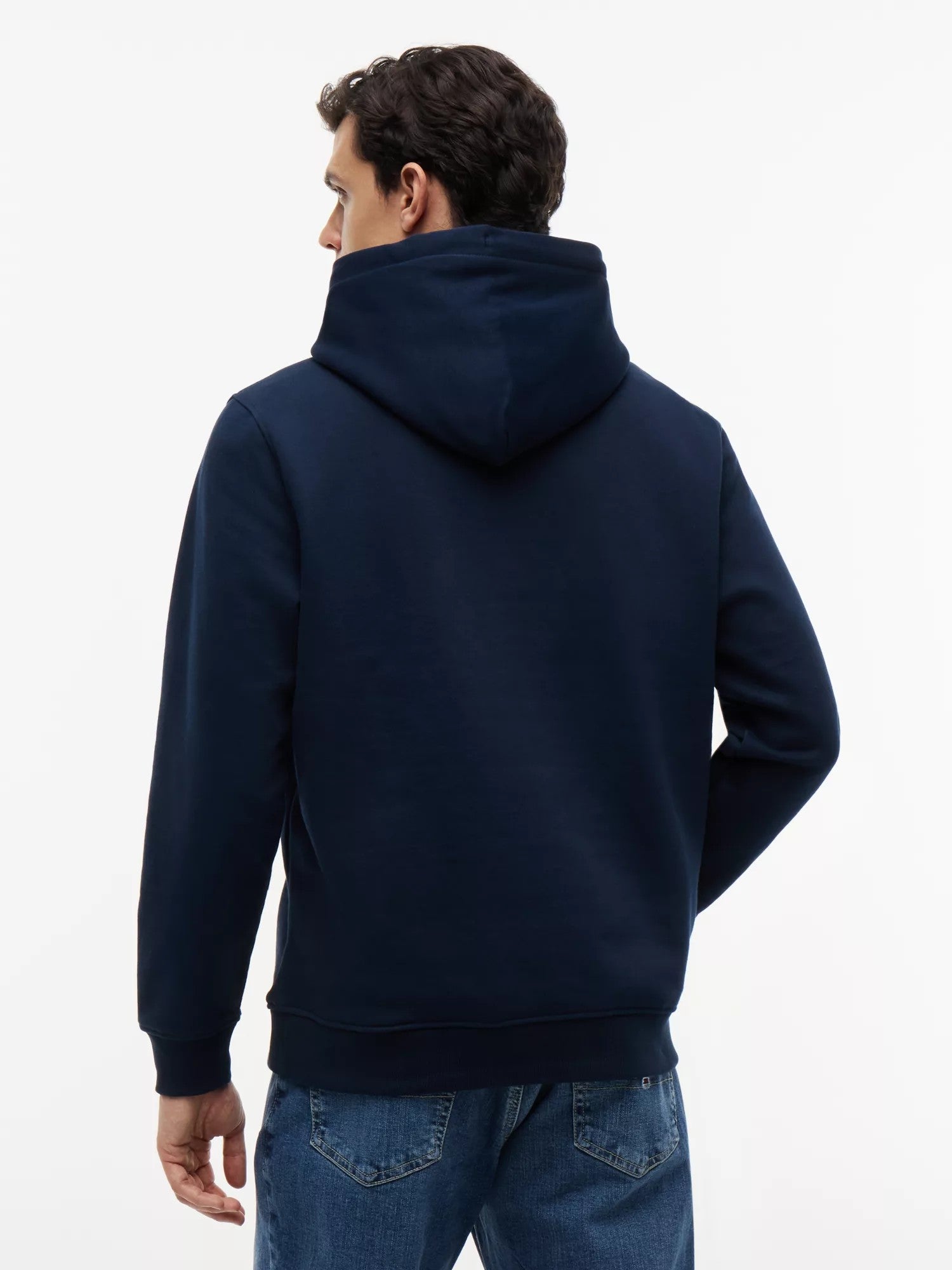 Felpa Regular Essential Flag - Dark Blue