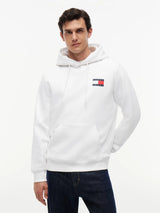 Felpa Regular Essential Flag - White