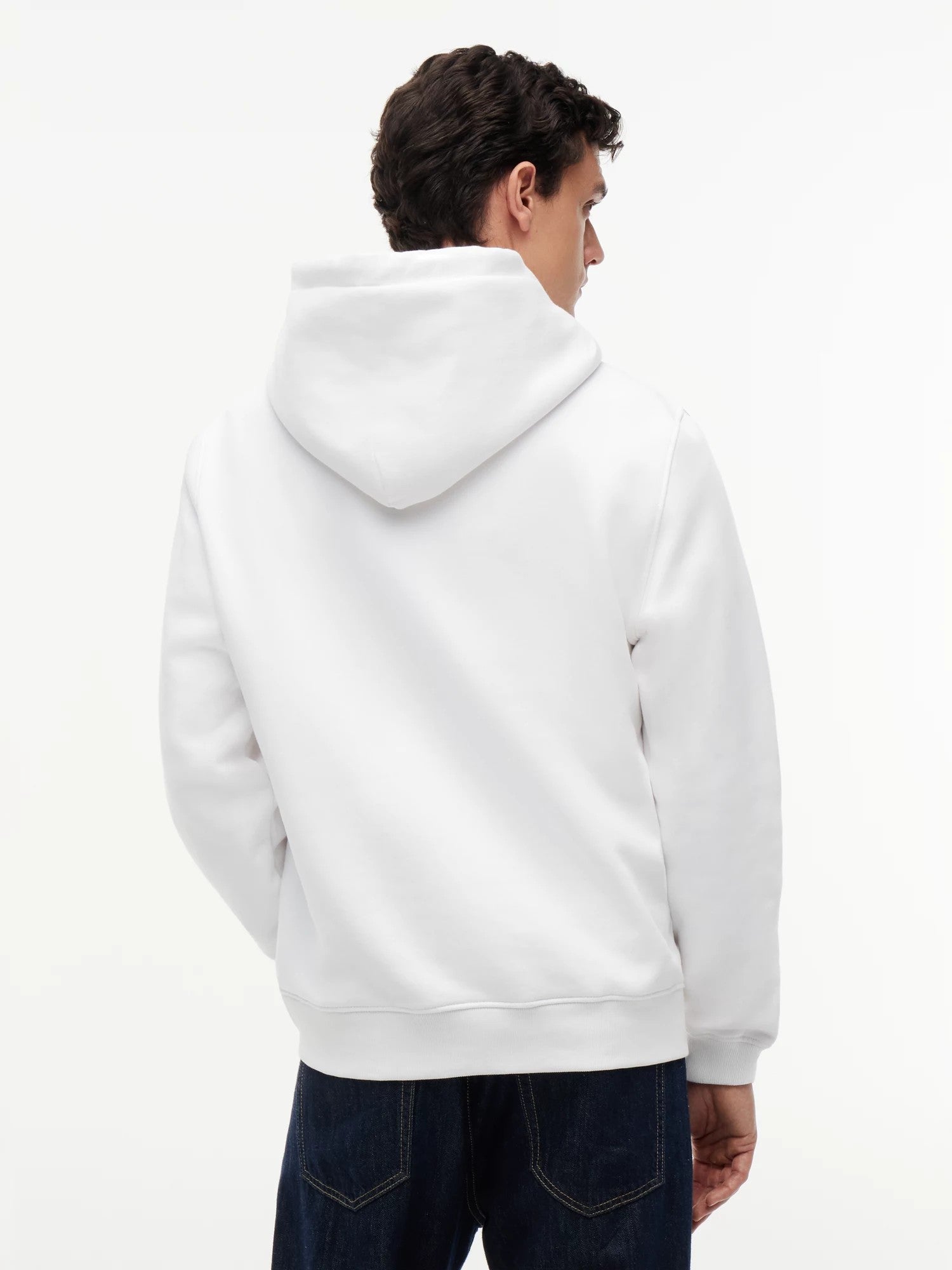 Felpa Regular Essential Flag - White