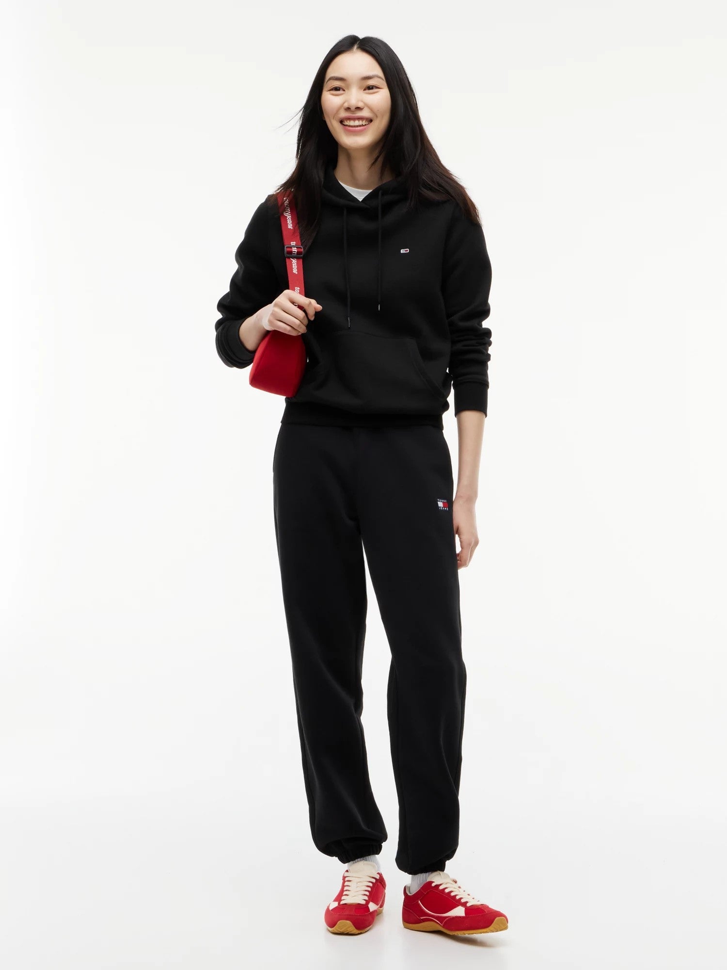 Felpa Regular Flag - Black