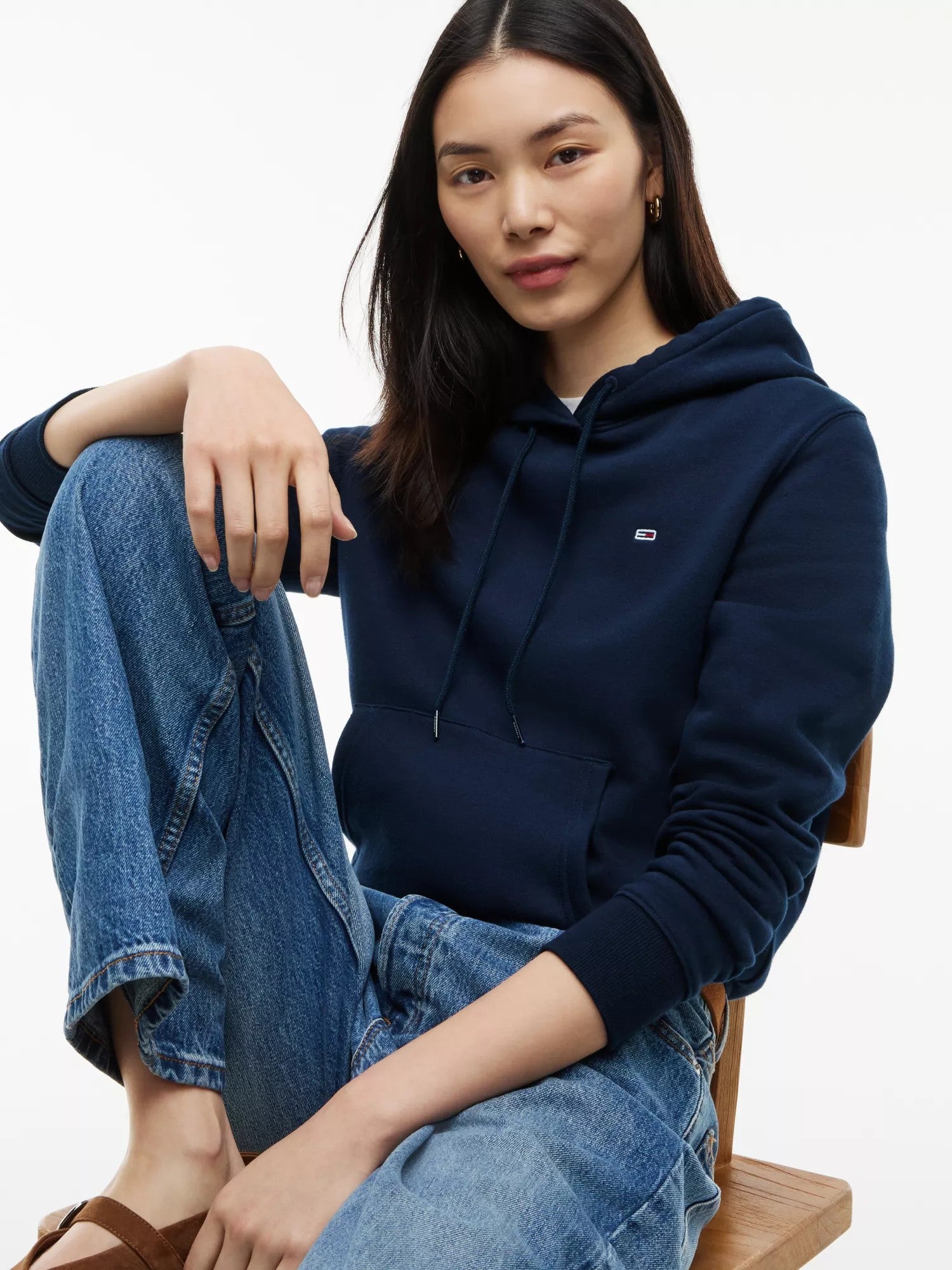 Felpa Regular Flag - Dark Night Navy