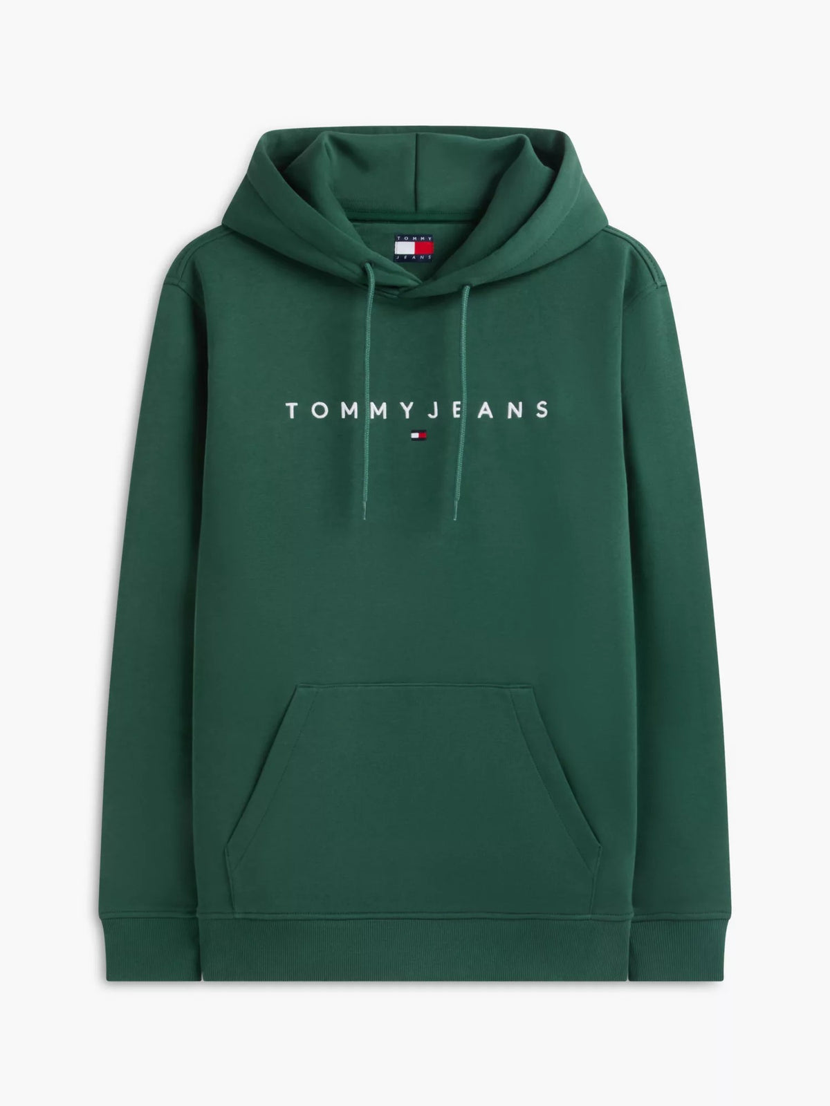 Felpa Regular Linear Logo - Velvet Green