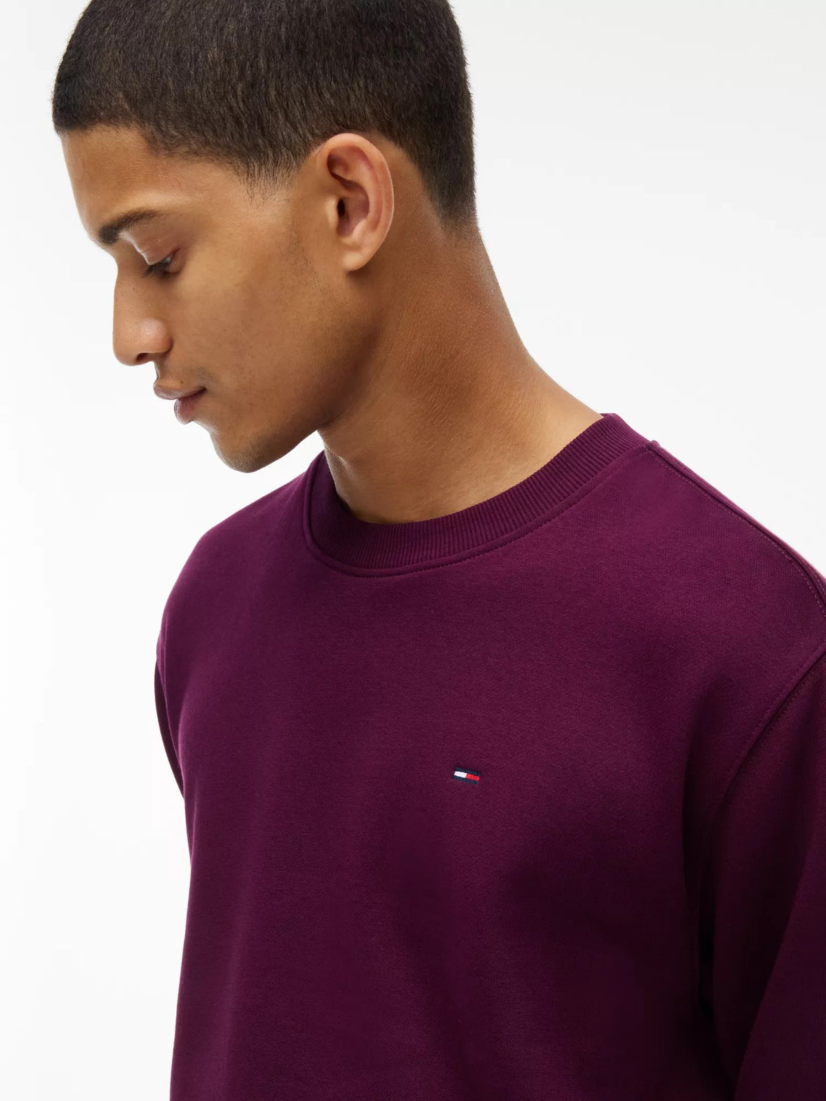 Felpa Regular Small Flag - Calypso Berry