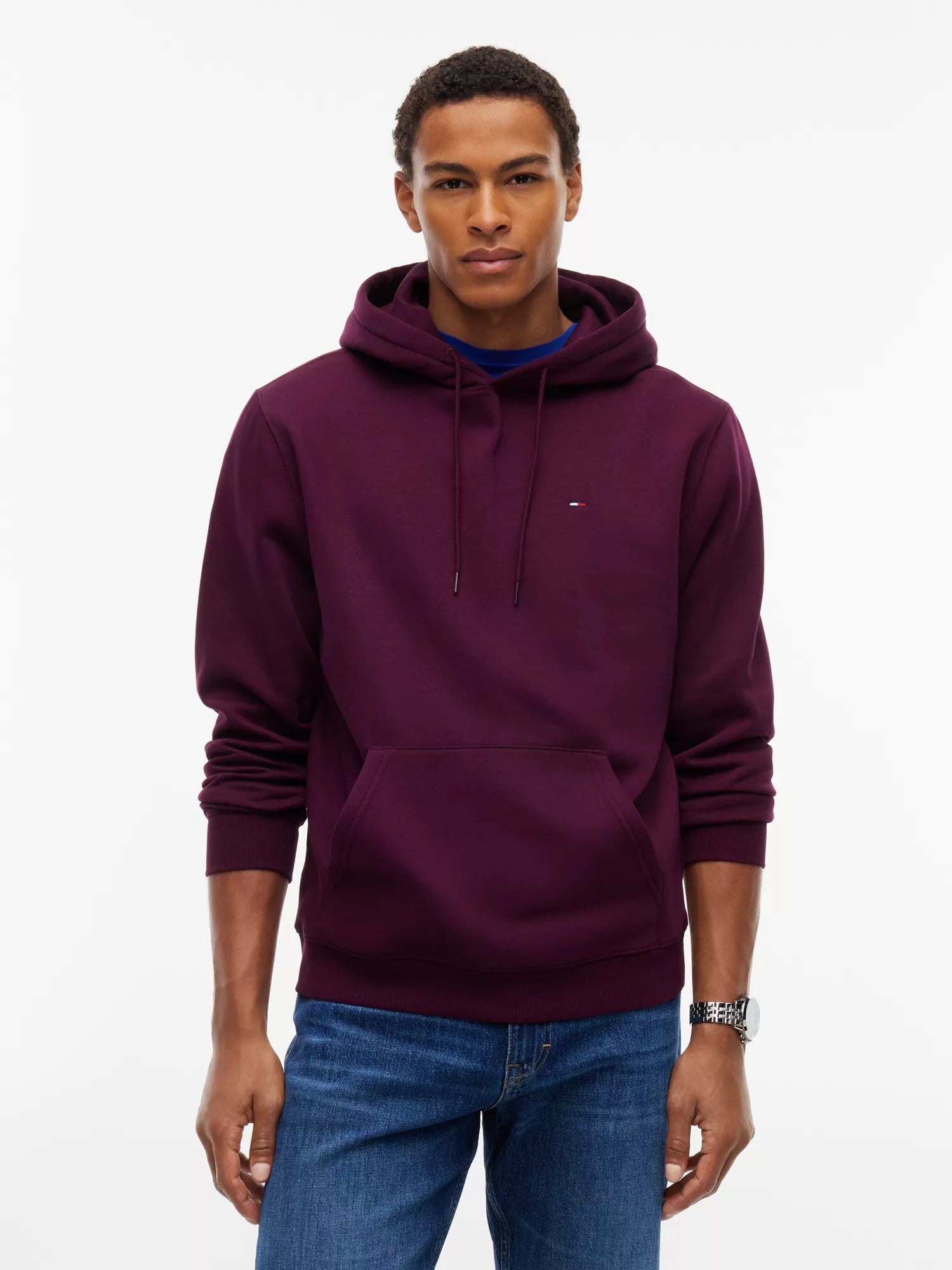 Felpa Regular Small Flag - Calypso Berry