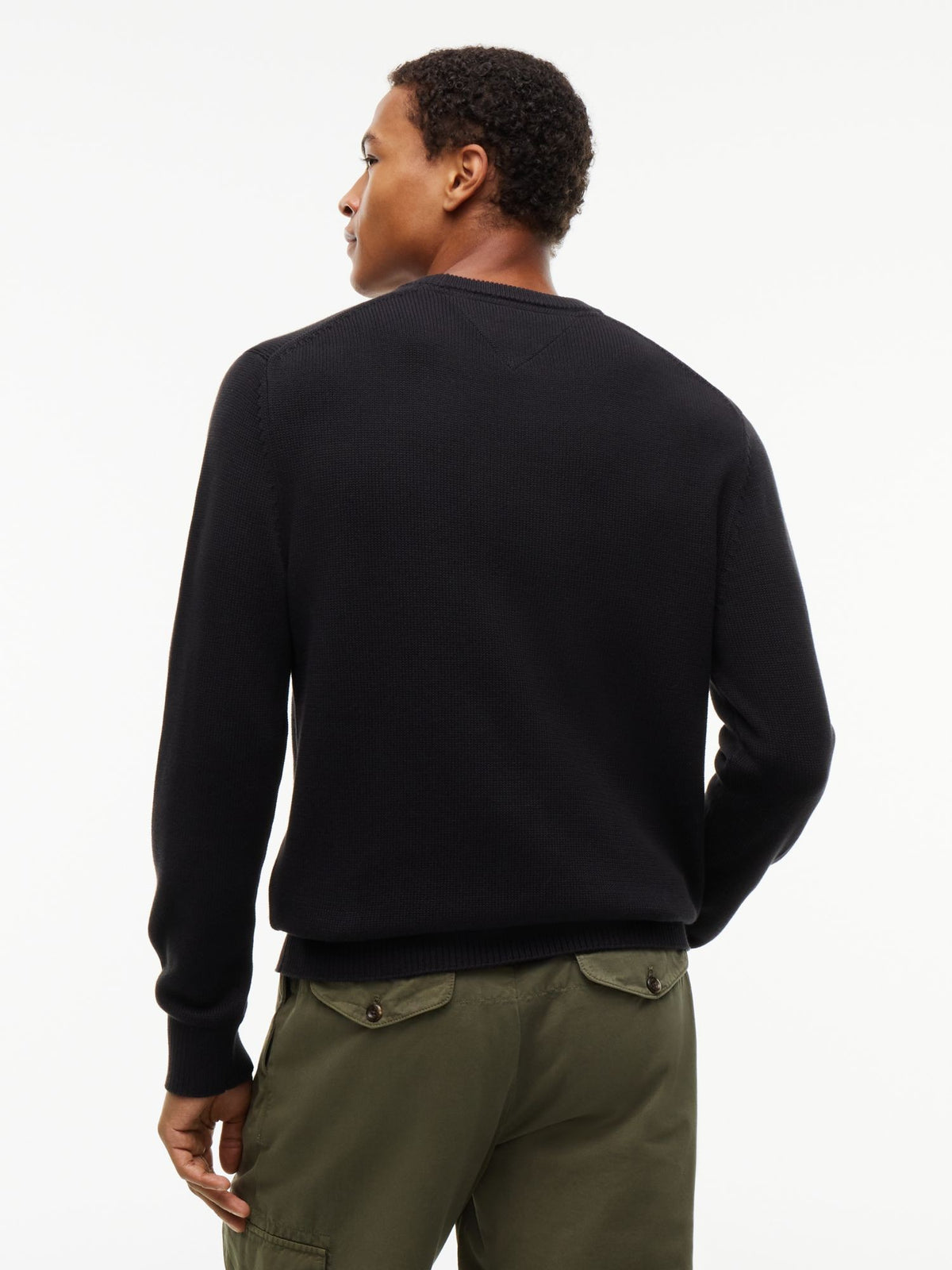 Felpa Slim Essential - Nero