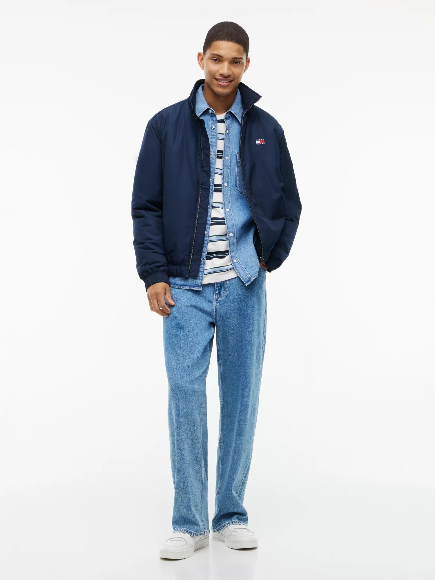 Giubbino Essential Padded - Dark Blue