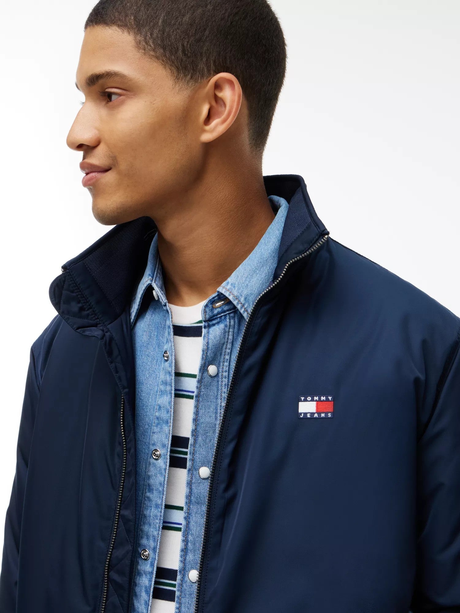 Giubbino Essential Padded - Dark Blue