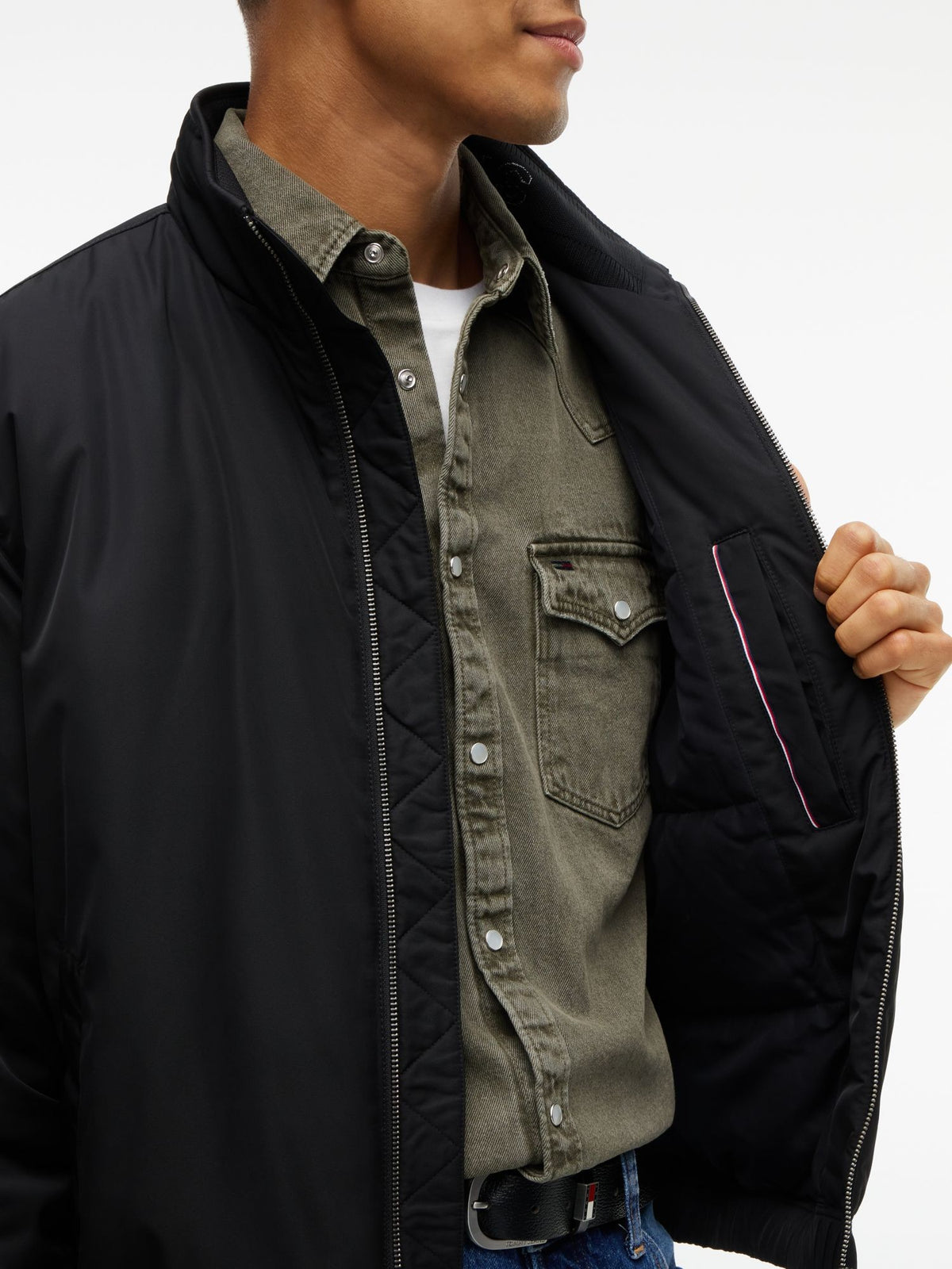 Giubbino Essential Padded - Nero